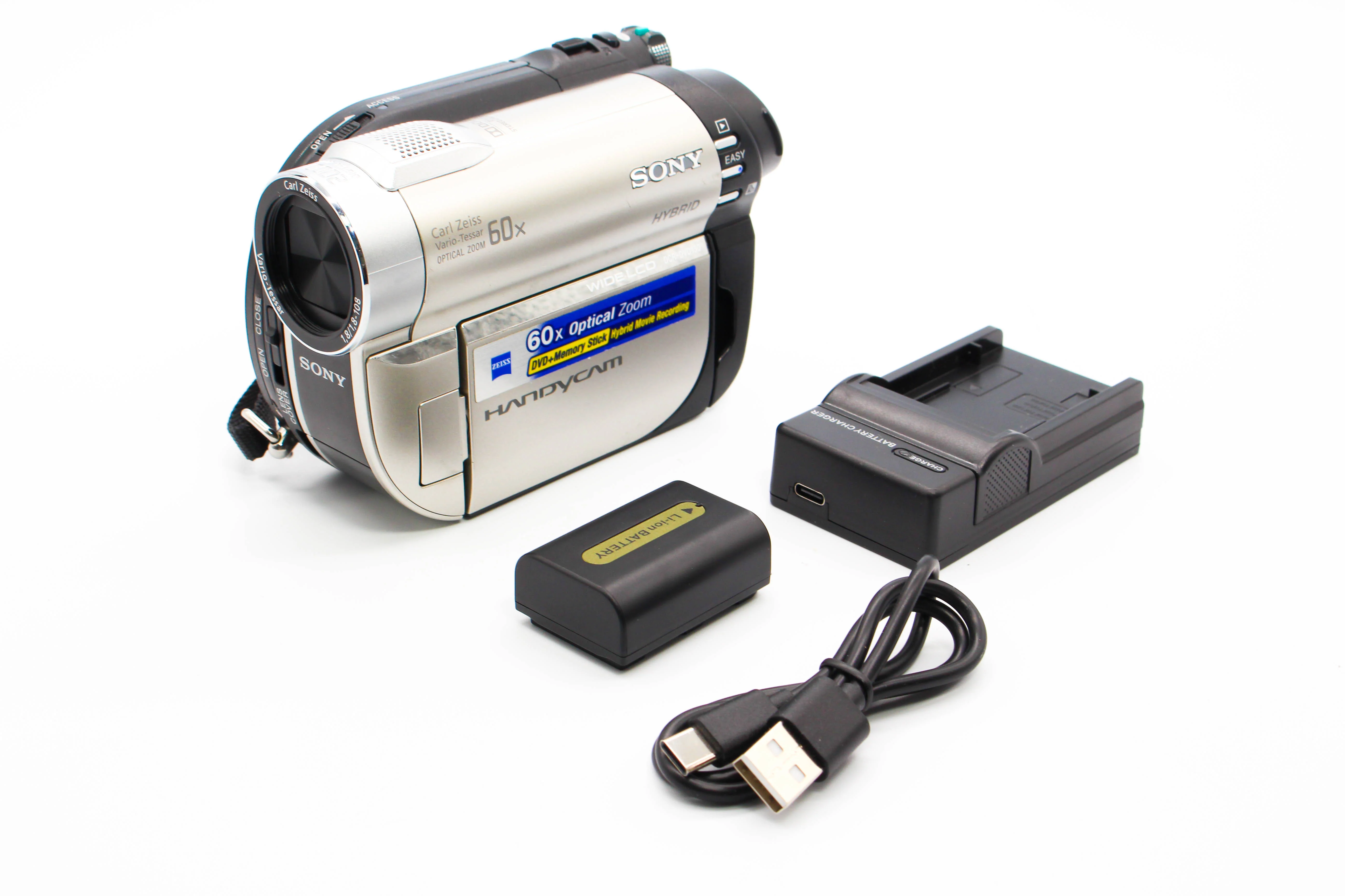 Sony DCR-DVD150E DVD Video Handycam Camcorder Camera - Tested Bundle Good - Image 2