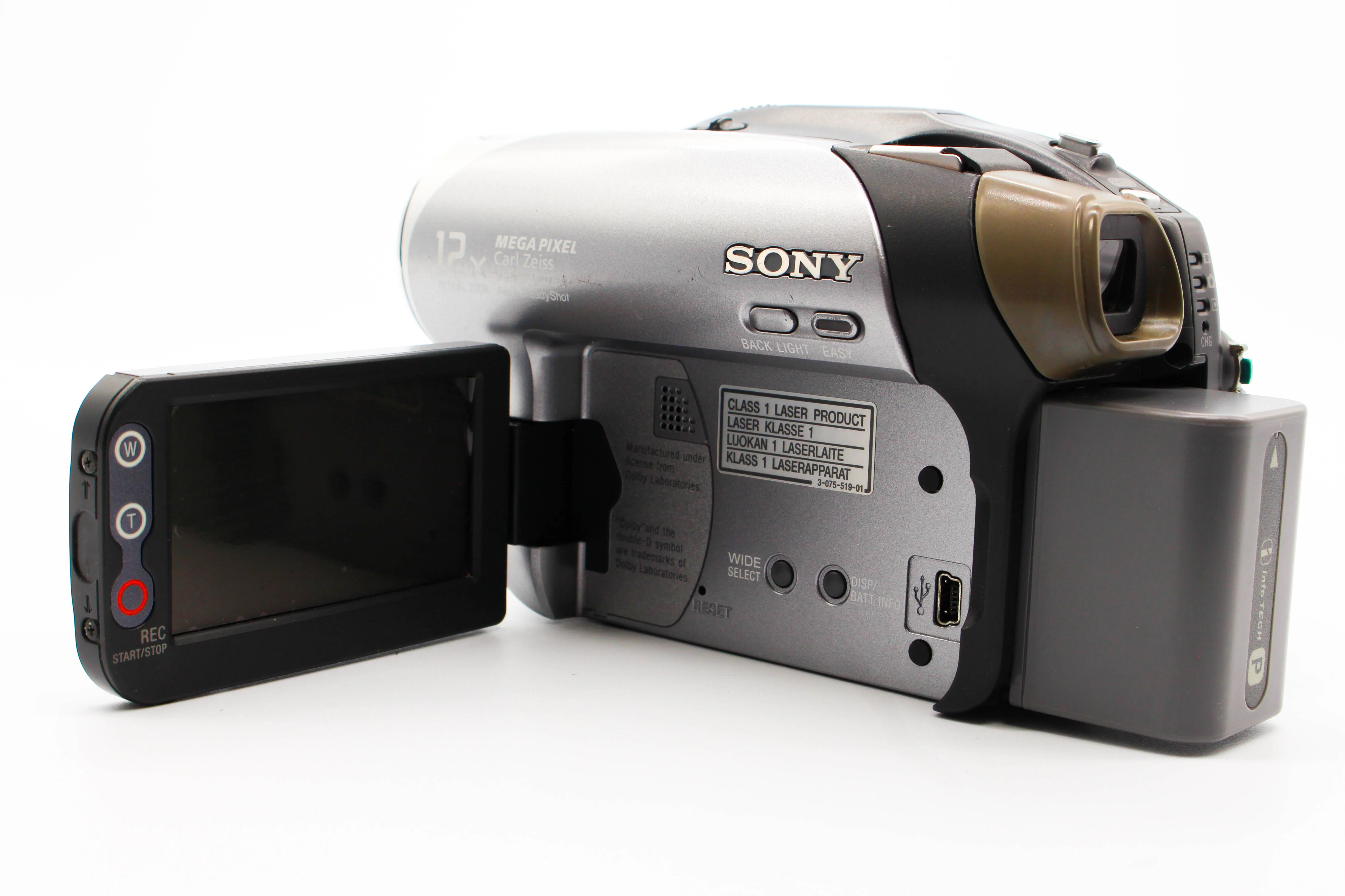 Sony DCR-DVD203E MiniDVD DVD Handycam Digital Video Camcorder - Tested Bundle Excellent - Image 5