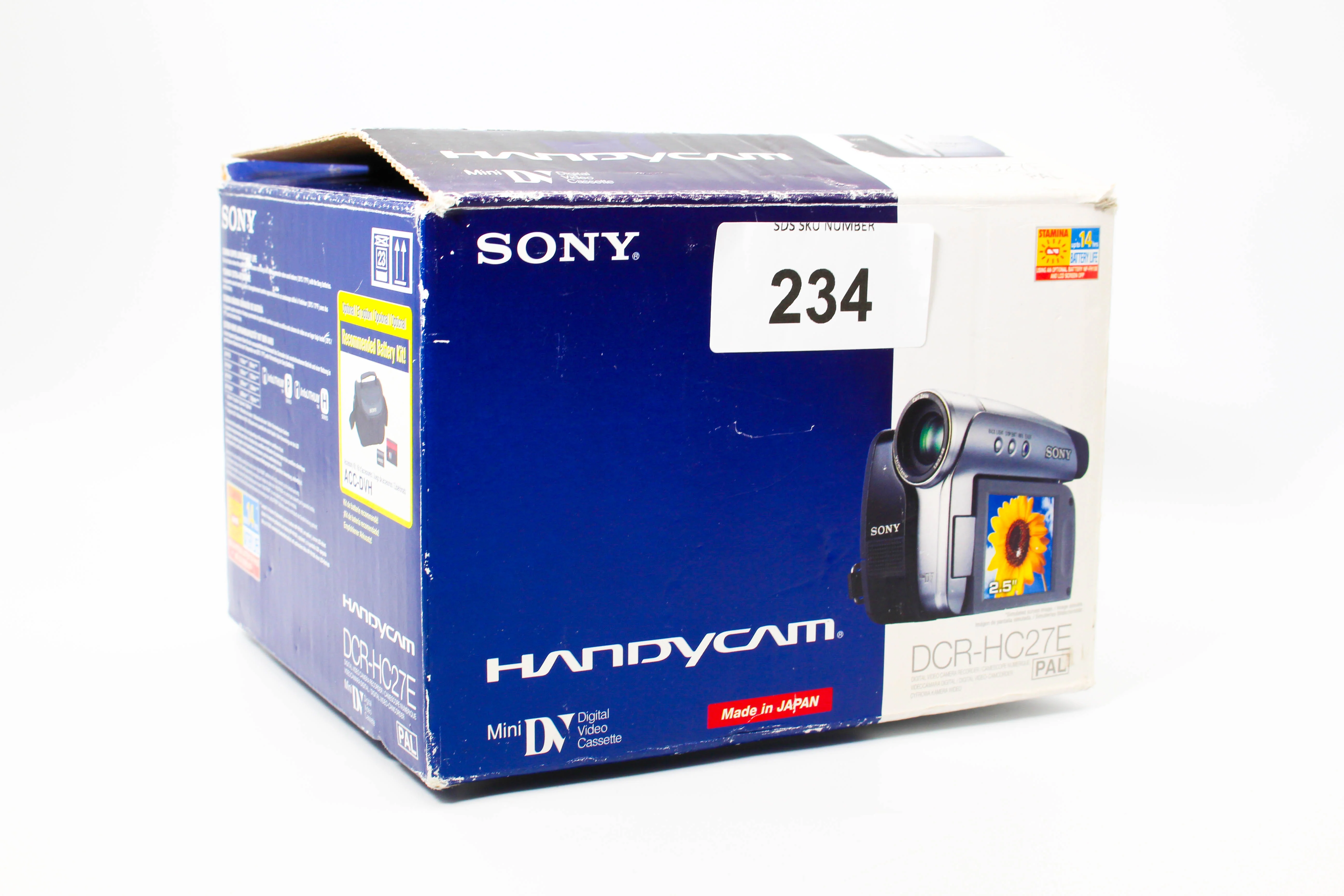 Sony DCR-HC27E MiniDV Handycam Digital Video Camera Camcorder - Tested Bundle Excellent - Image 8