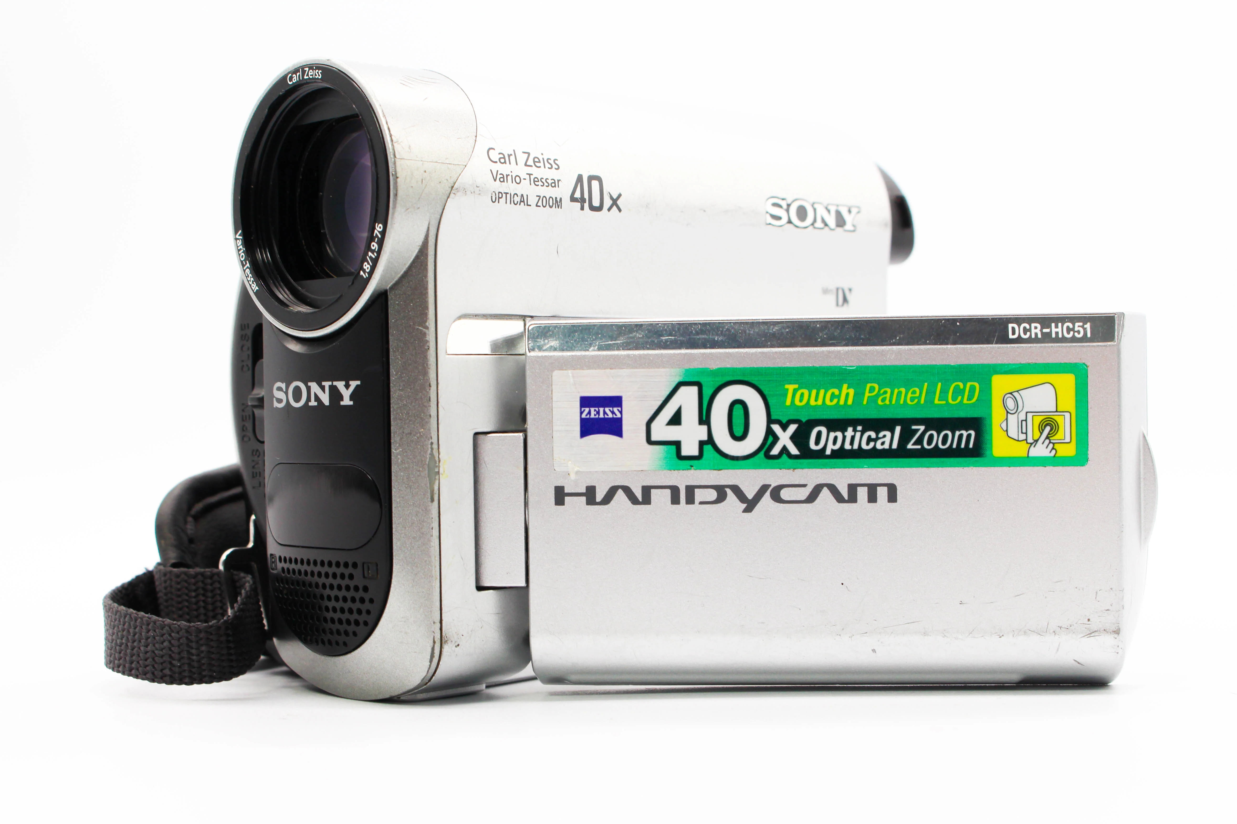 Sony DCR-HC51E MiniDV Handycam Digital Video Camera Camcorder (Read) - Tested Bundle