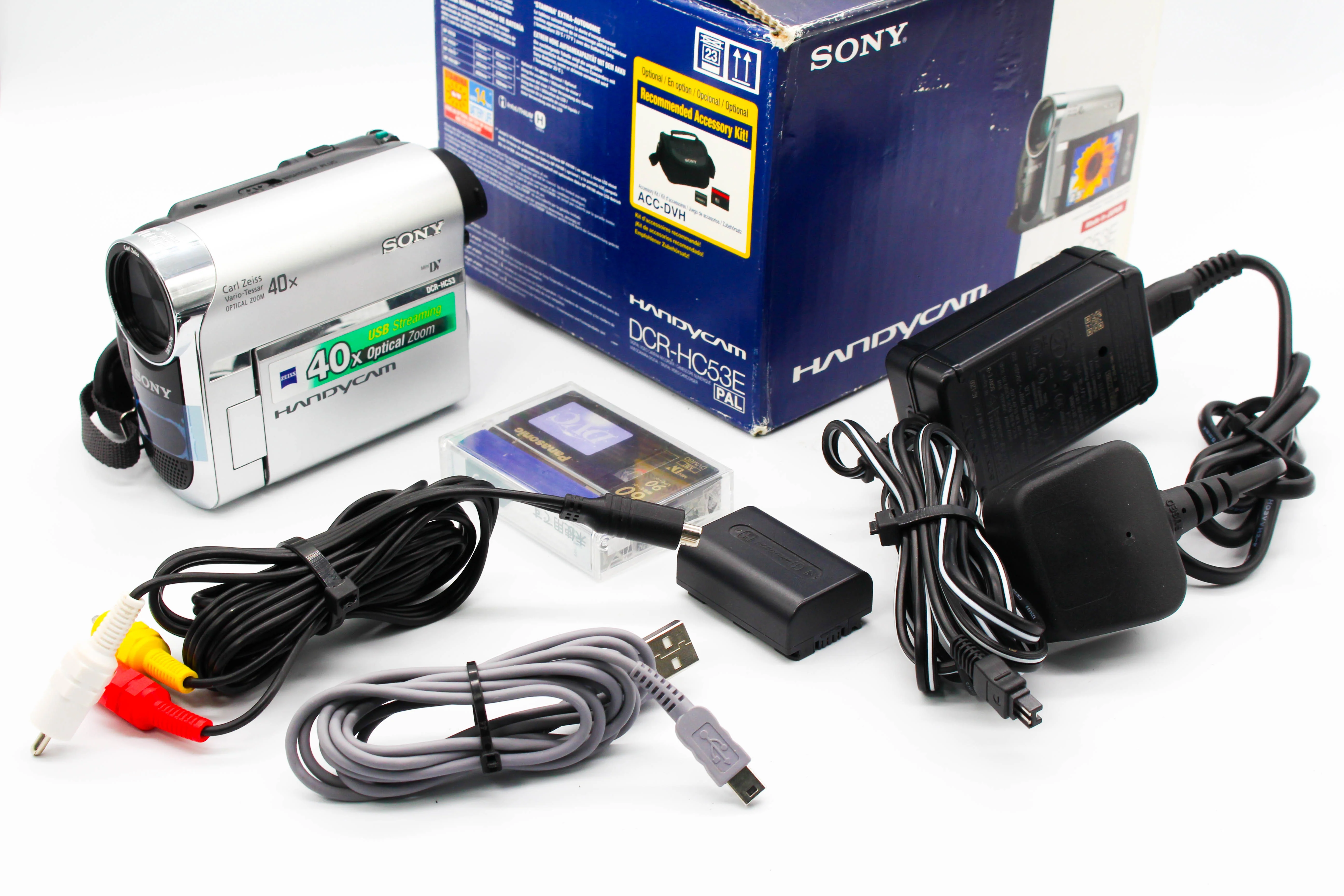 Sony DCR-HC53E MiniDV Handycam Digital Video Camera Camcorder - Tested Bundle - Image 2