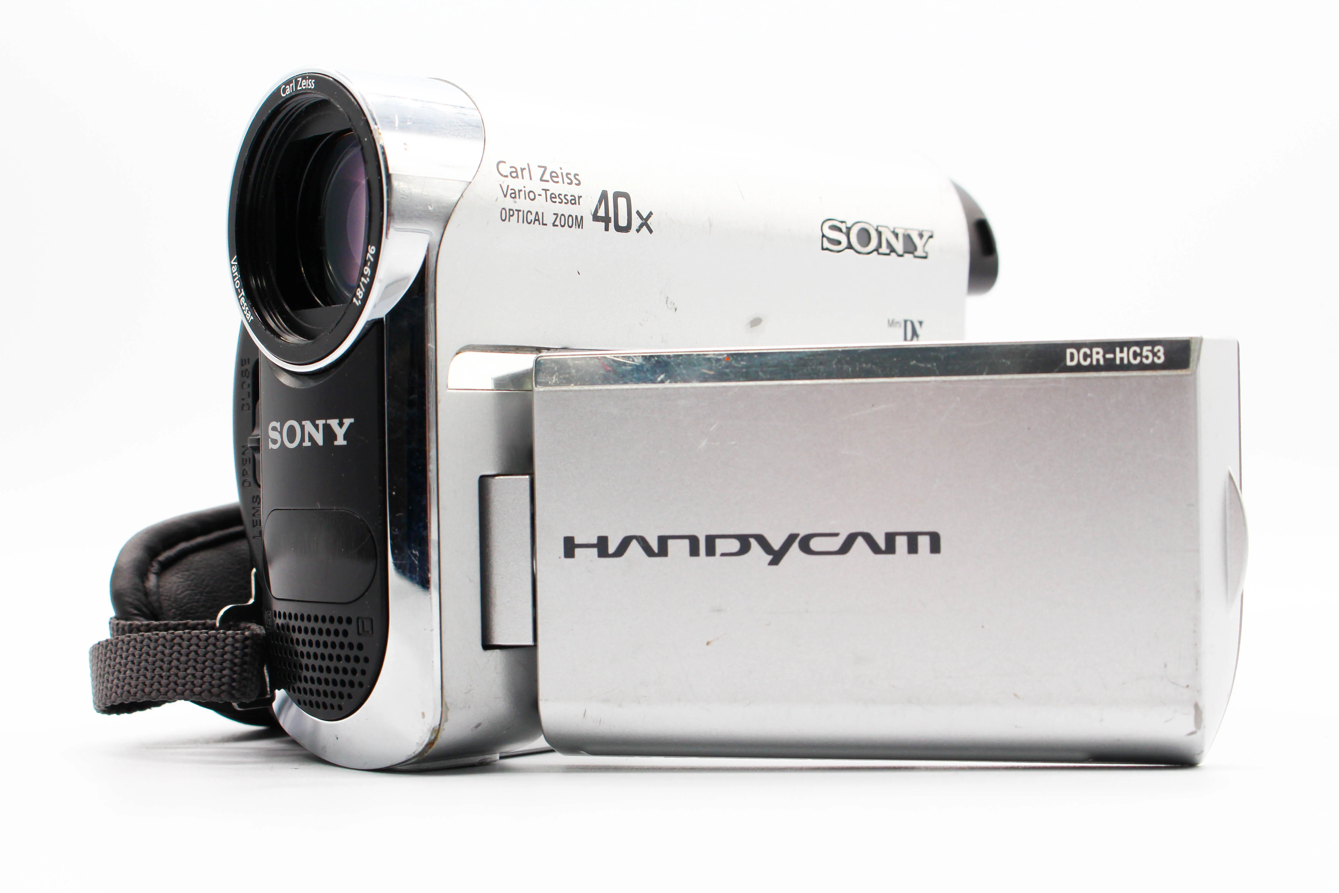 Sony DCR-HC53E MiniDV Handycam Digital Video Camera Camcorder - Tested Bundle