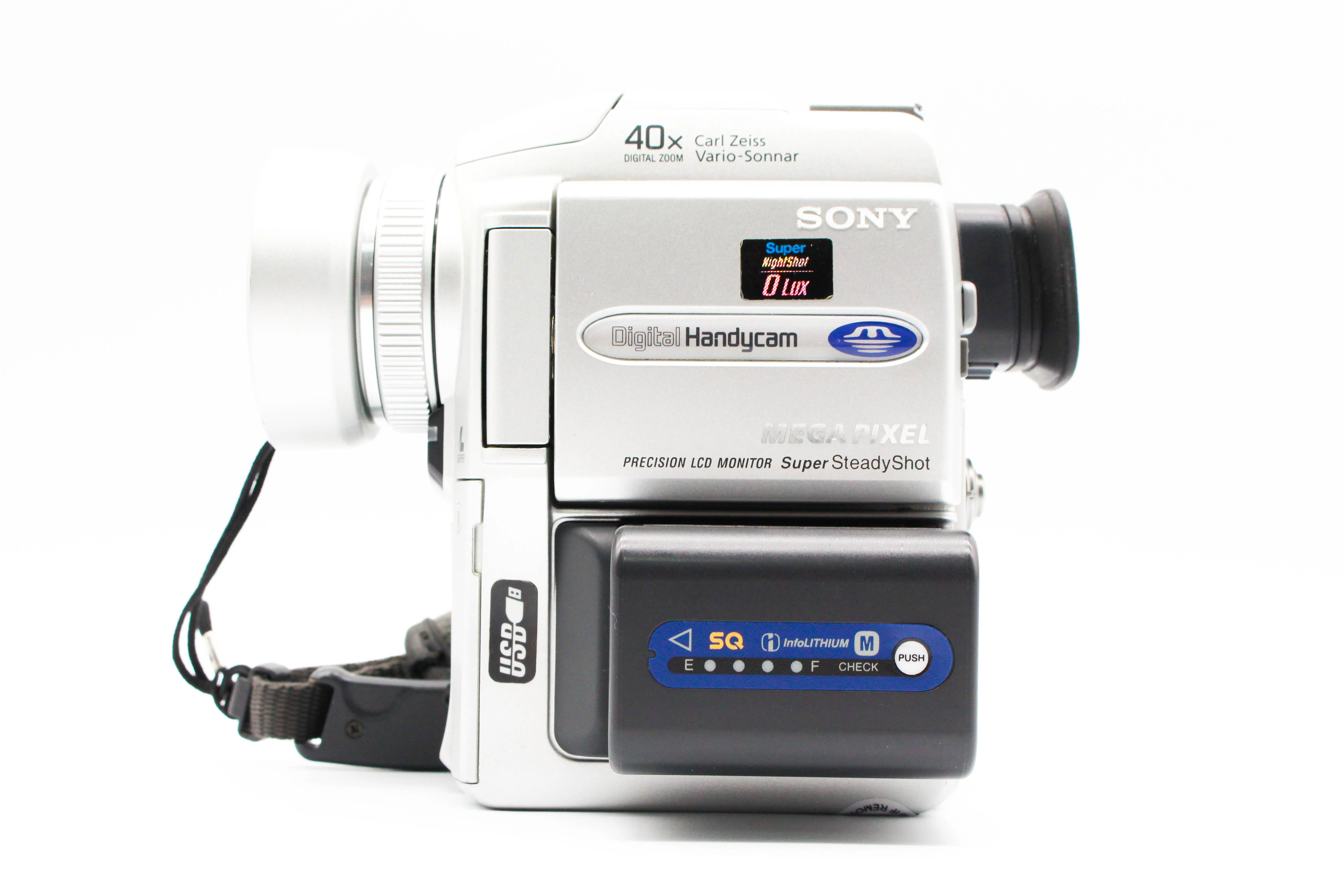 Sony DCR-PC110E MiniDV Handycam Digital Video Camera Camcorder - Image 6