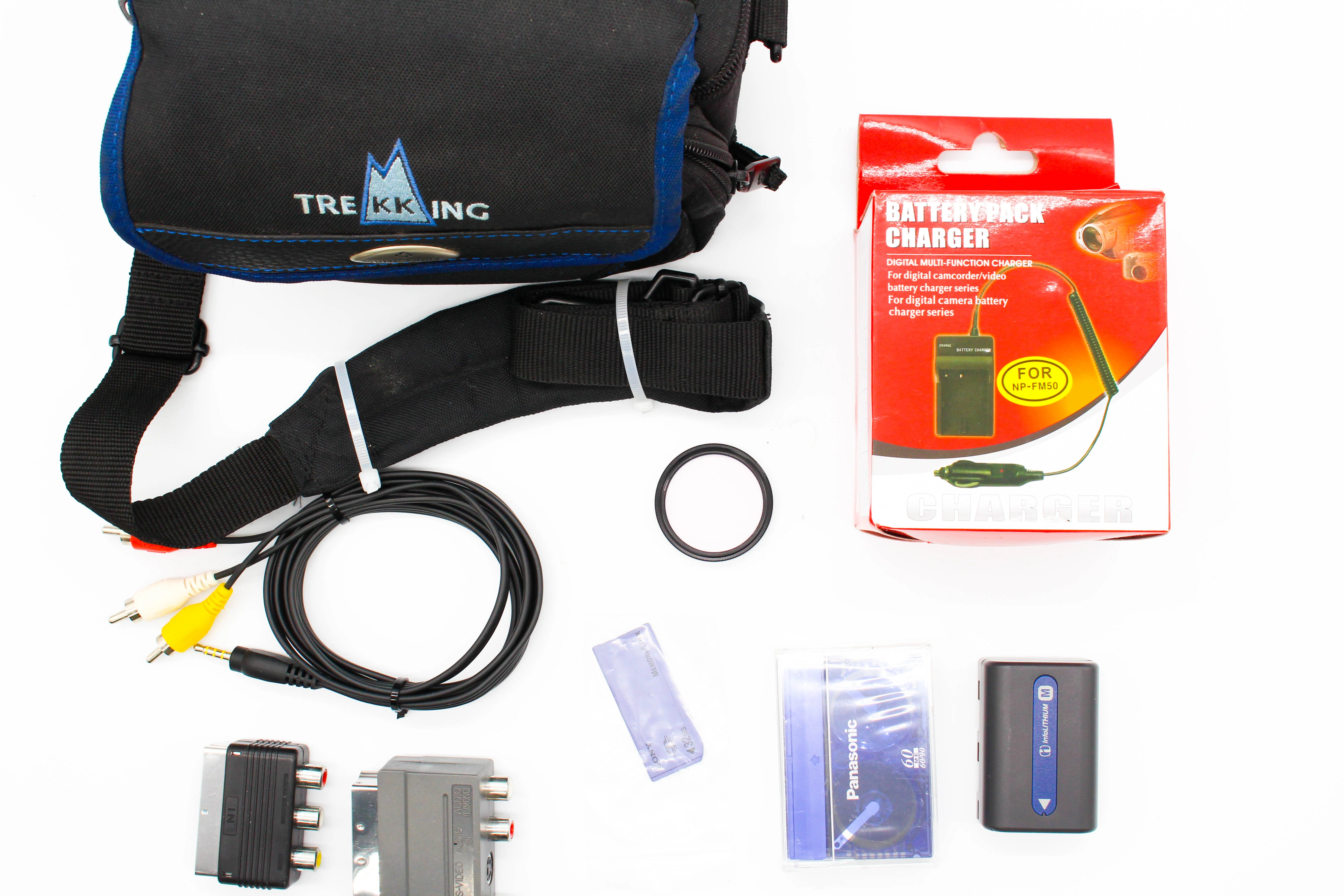 Sony DCR-PC110E MiniDV Handycam Digital Video Camera Camcorder - Tested Bundle Good - Image 2