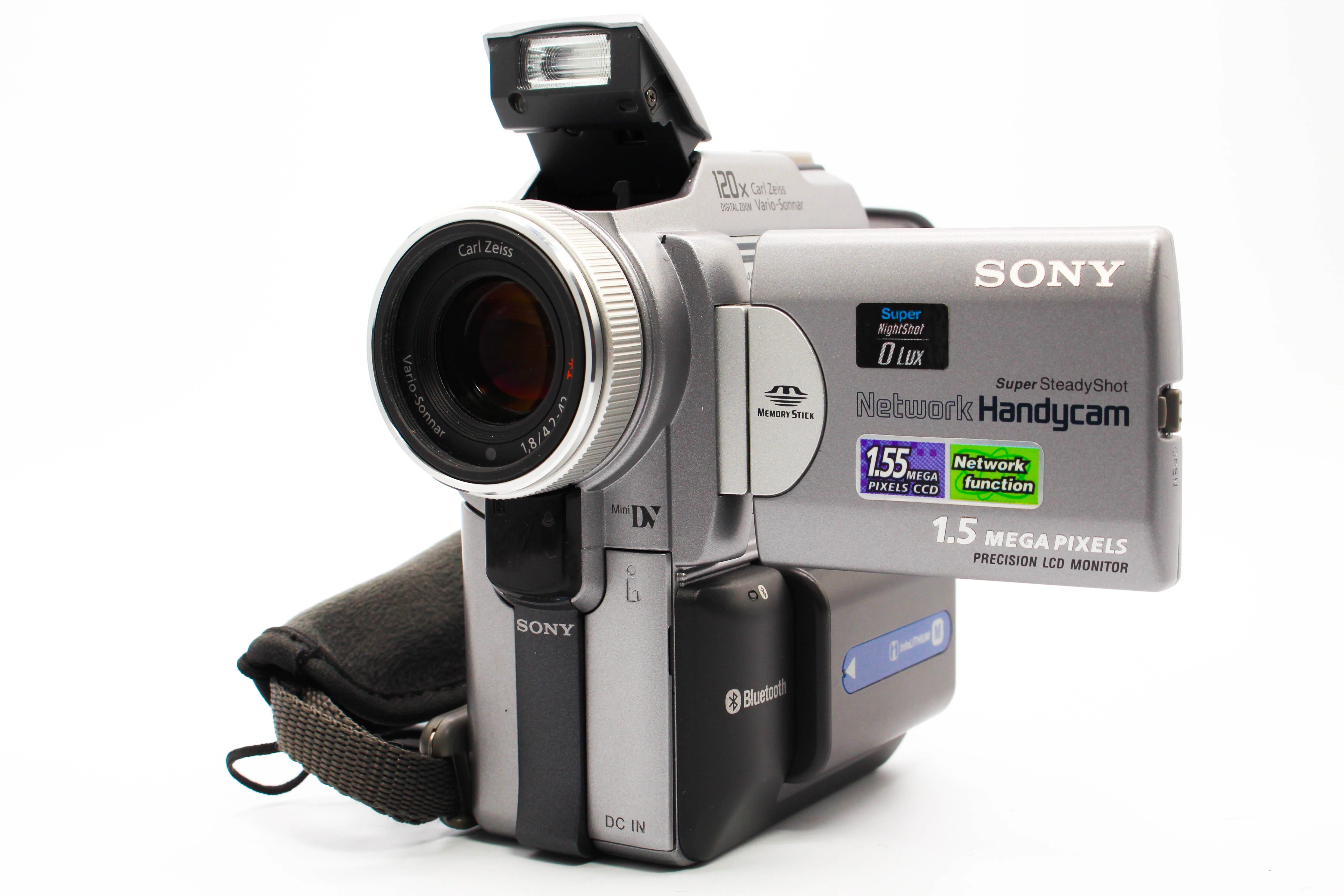 Sony DCR-PC120E MiniDV Digital Video Handycam Camcorder - Tested Bundle Excellent