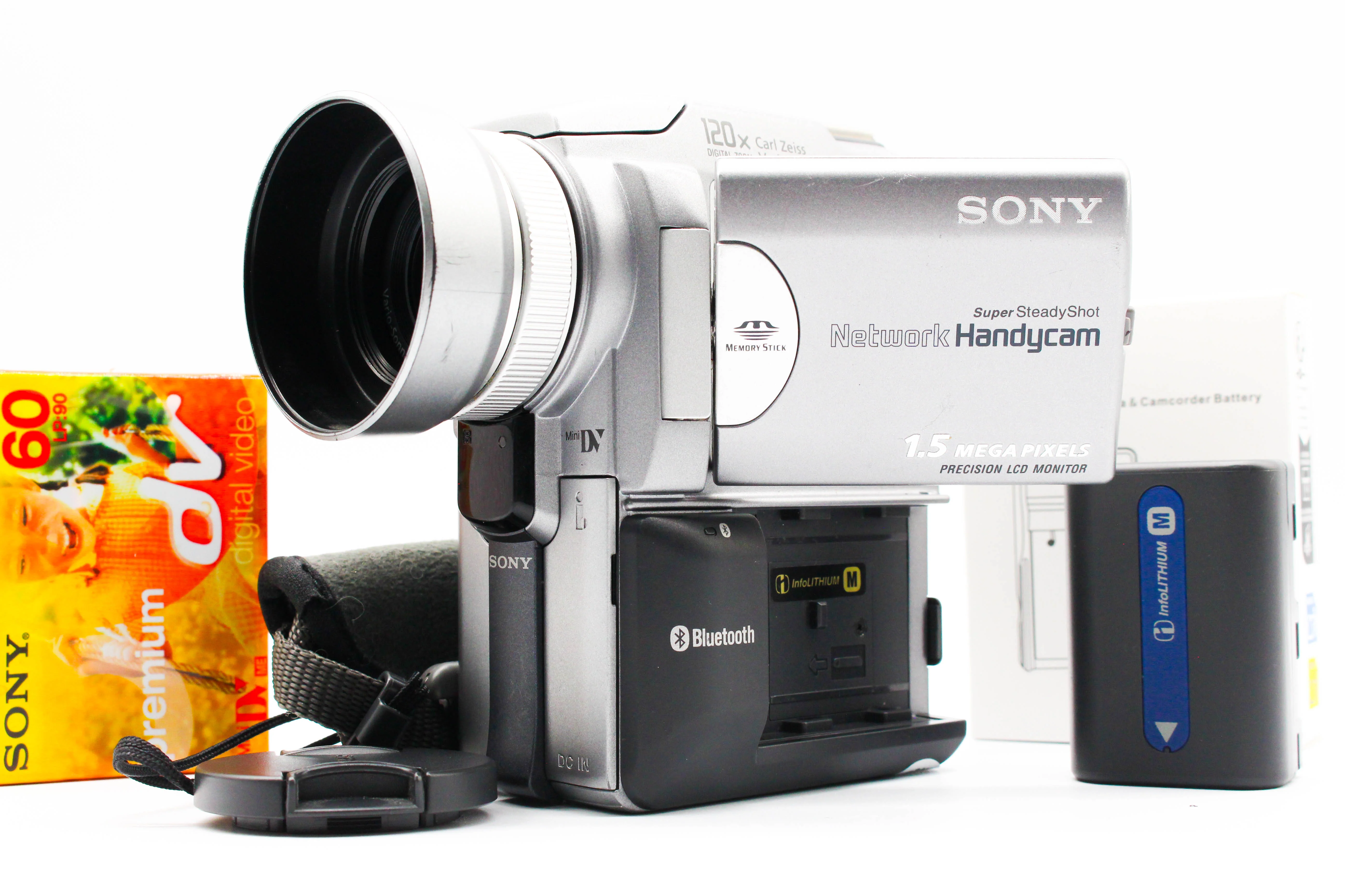 Sony DCR-PC120E MiniDV Handycam Digital Video Camera Camcorder - Tested Bundle Excellent - Image 2