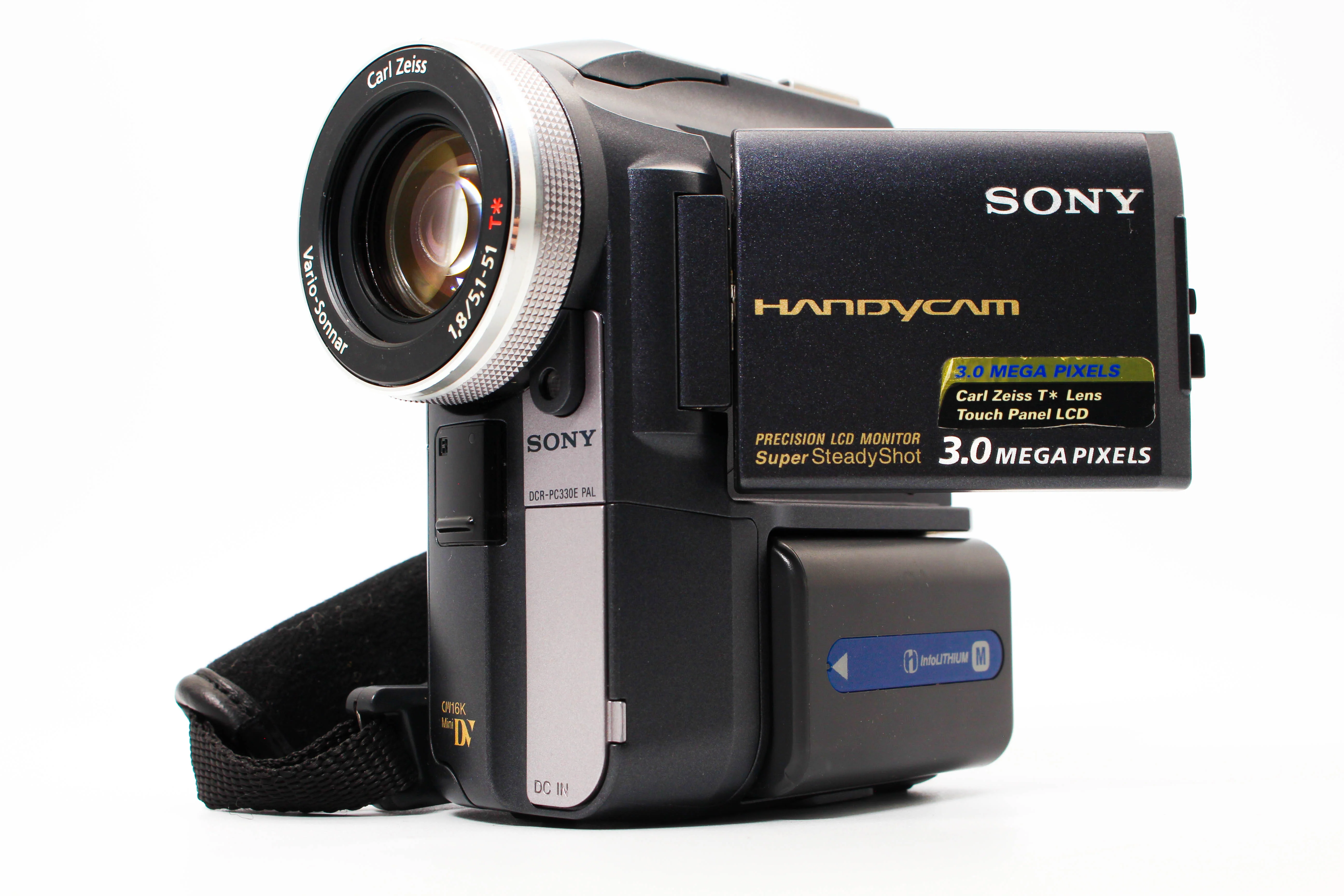 Sony DCR-PC330E MiniDV Tape Digital Video Camera Camcorder - Tested Bundle Excellent Mint