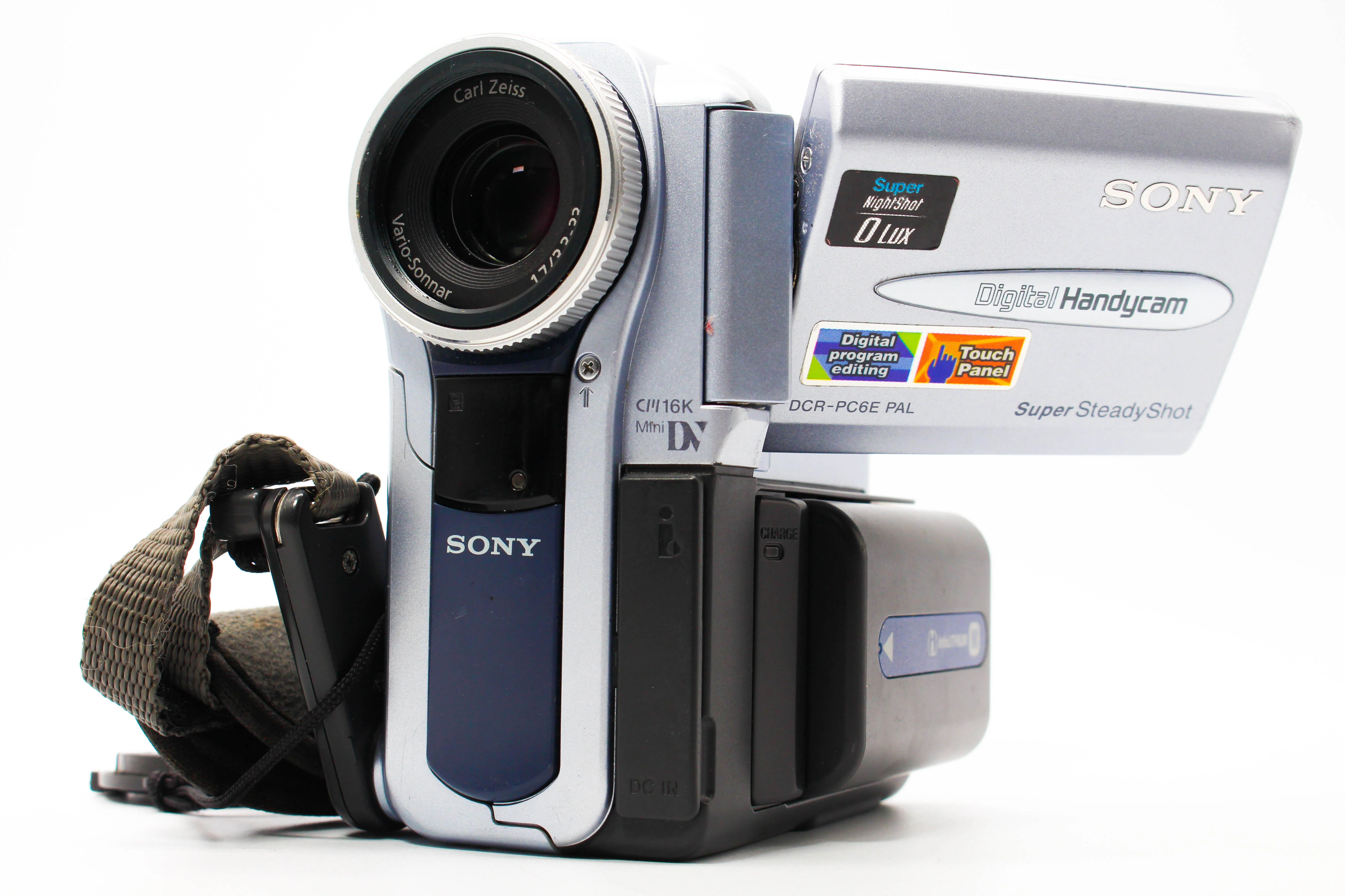 Sony DCR-PC6E MiniDV Video Handycam Camcorder Camera - Tested Bundle Excellent