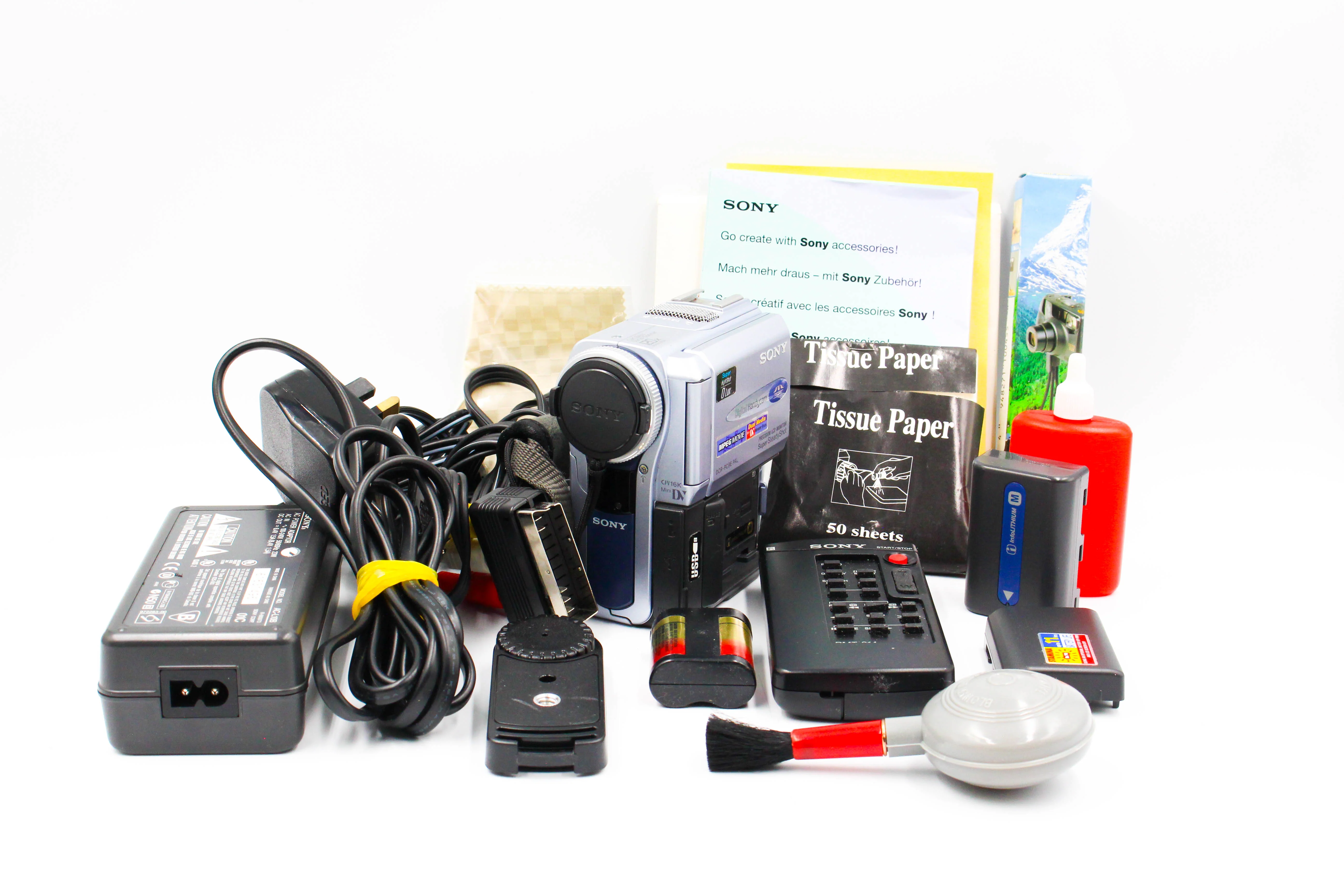 Sony DCR-PC9E MiniDV Handycam Camcorder Digital Video Camera - Image 2