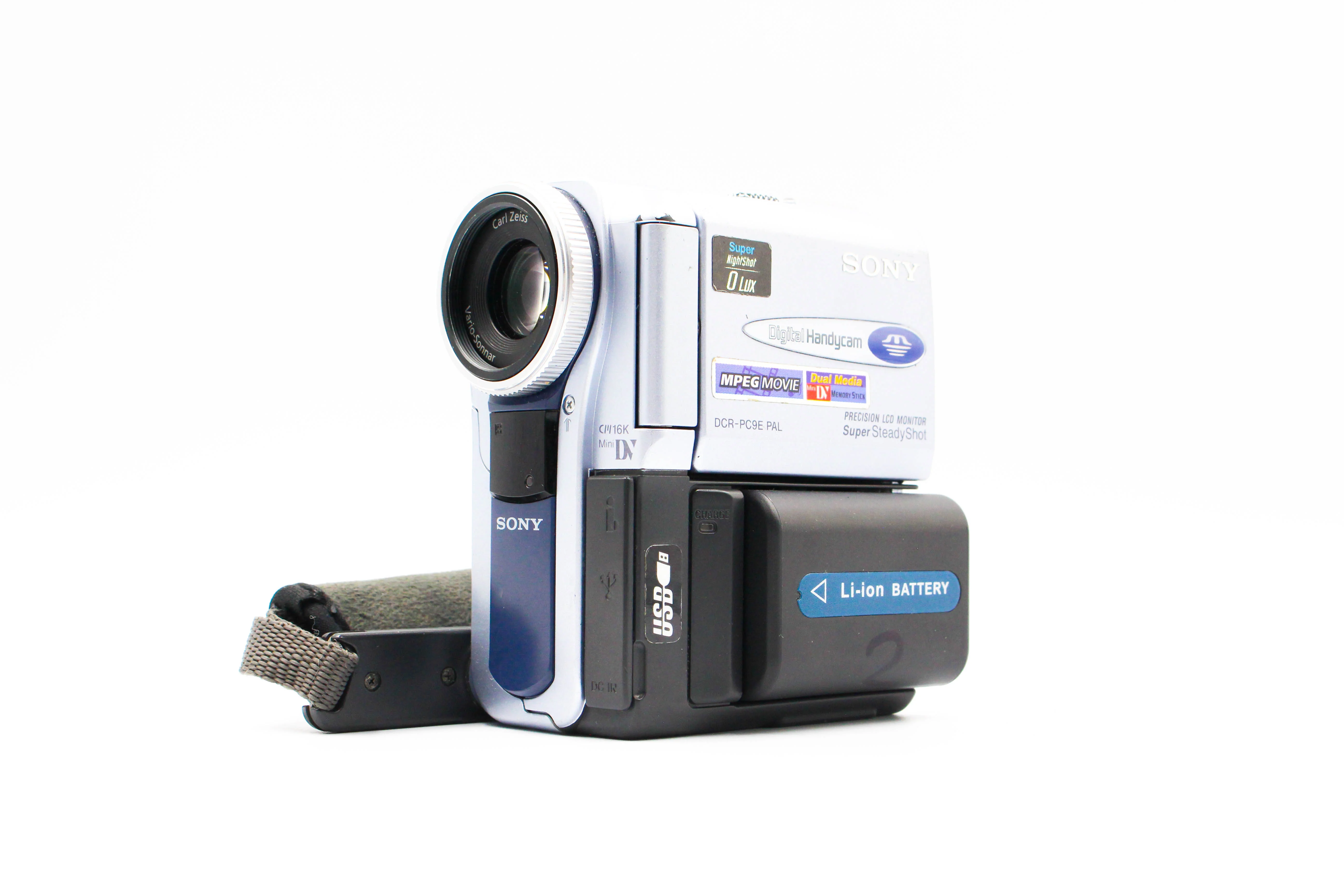 Sony DCR-PC9E MiniDV Tape Digital Video Camcorder Camera