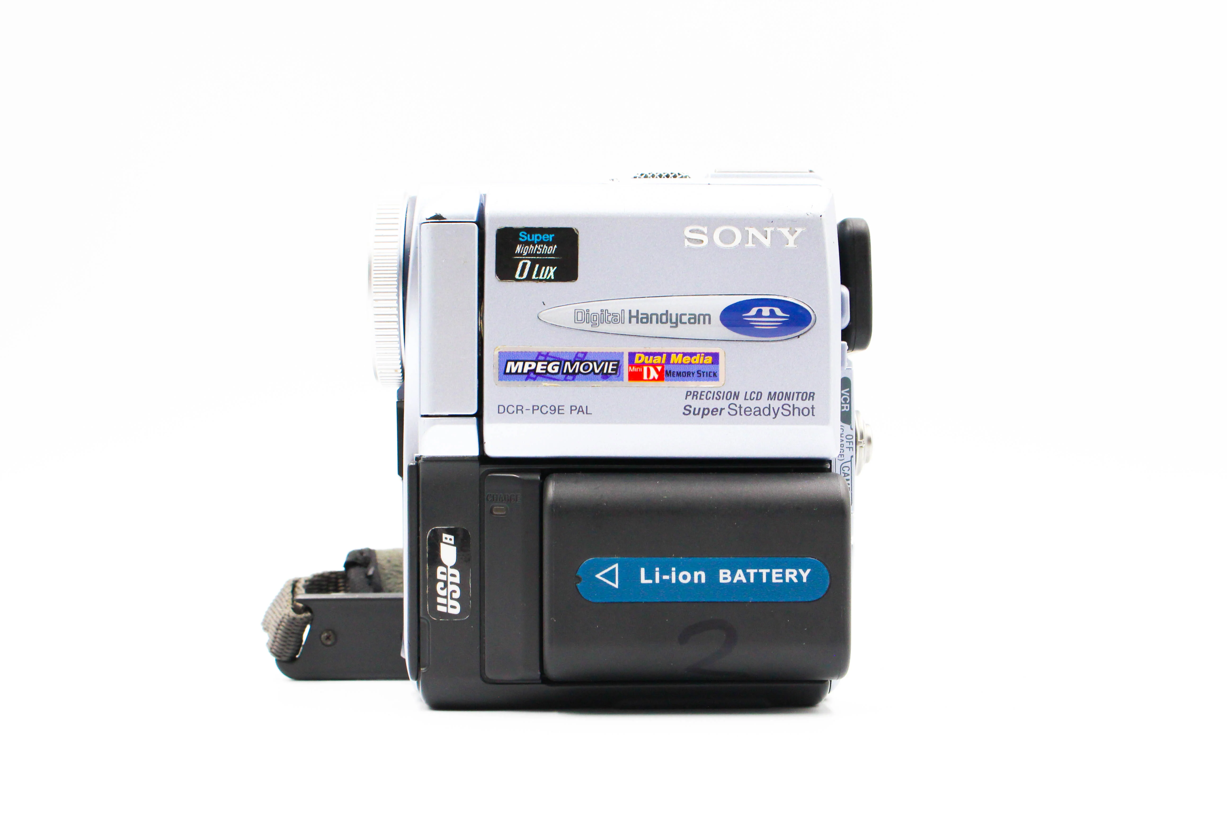 Sony DCR-PC9E MiniDV Tape Digital Video Camcorder Camera - Image 6