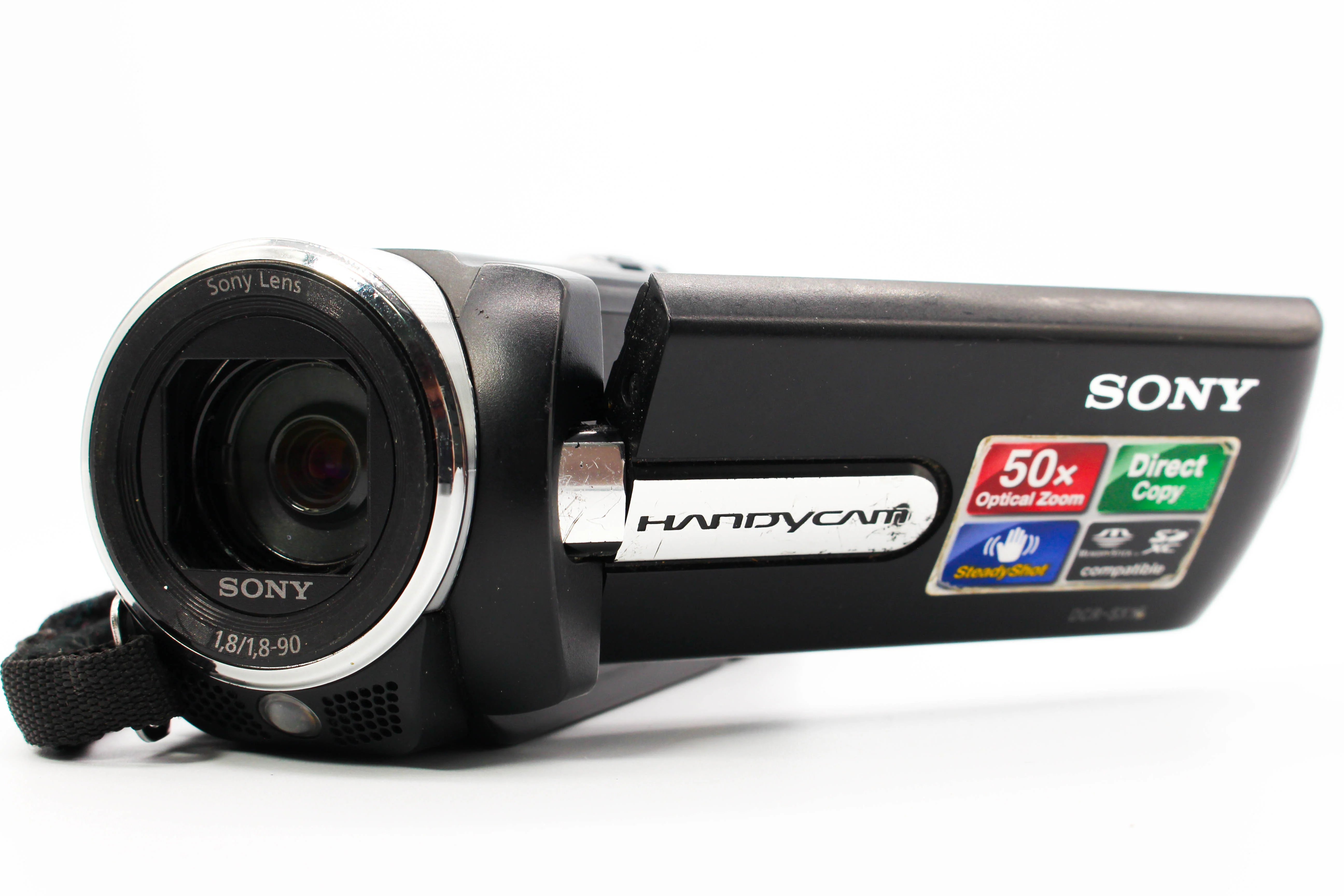 Sony DCR-SX15E HD SD Card Handycam Camcorder Camera - Tested Bundle Excellent