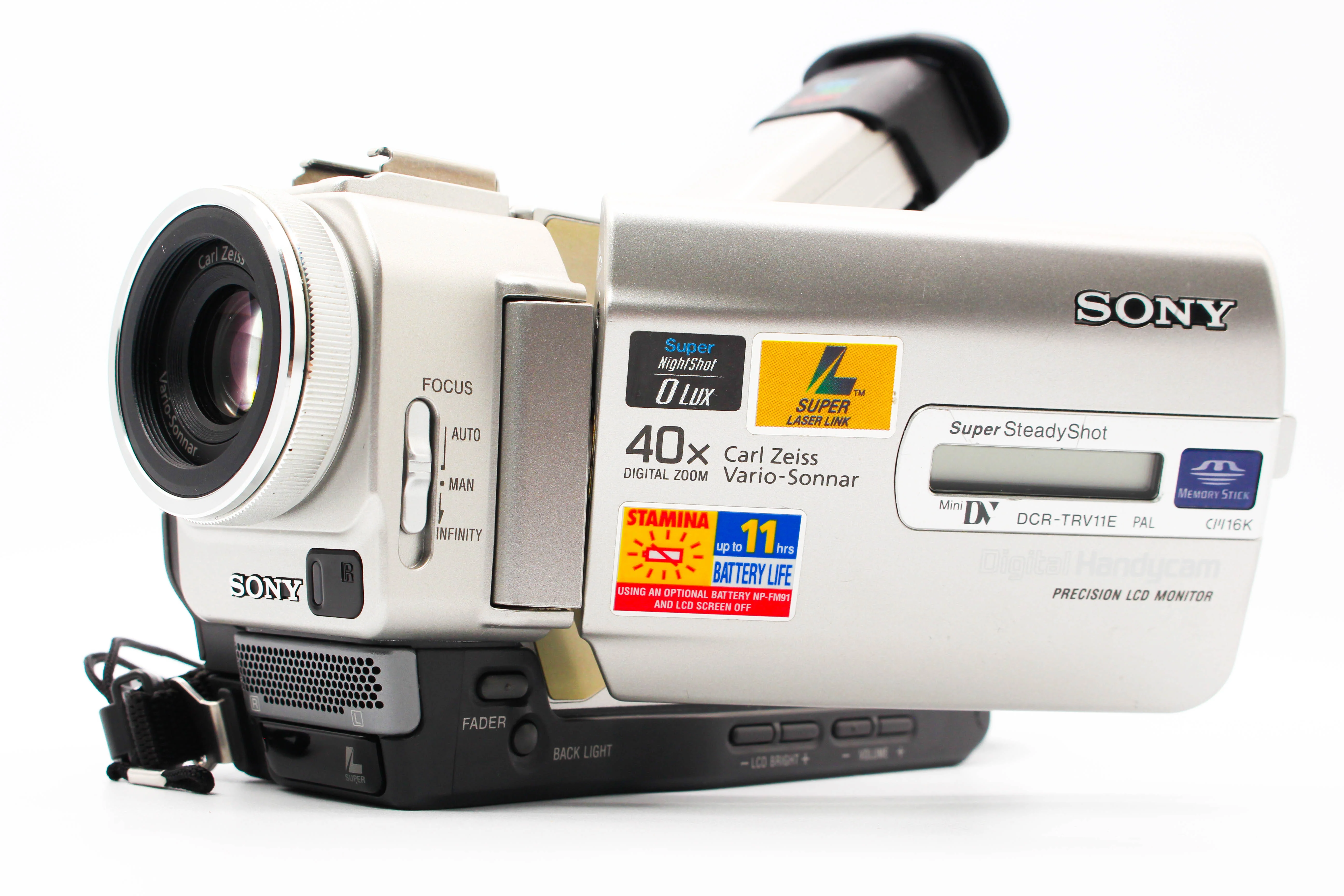 Sony DCR-TRV11E MiniDV Handheld Digital Video Camera Camcorder - Tested Bundle Excellent