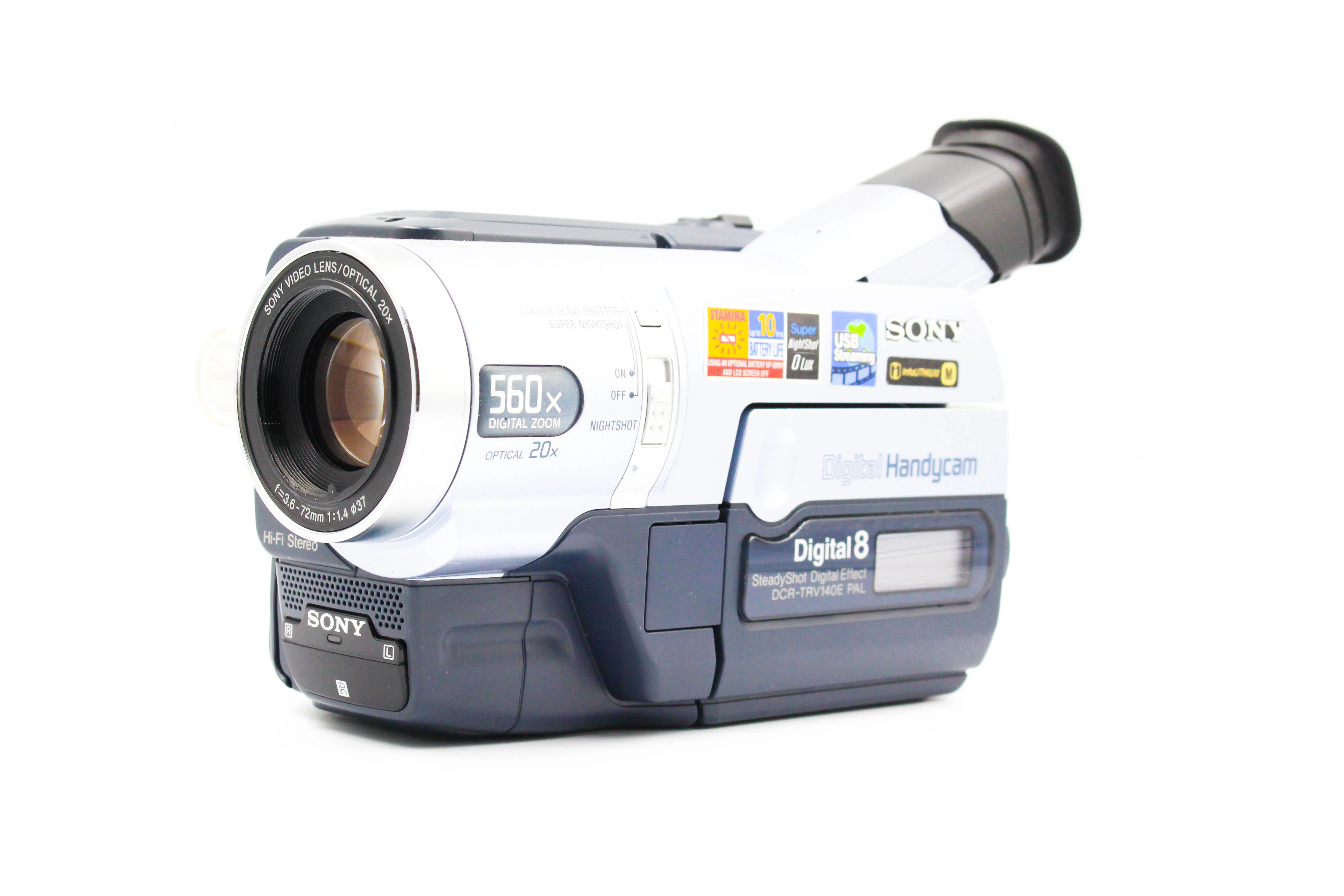 Sony DCR-TRV140E Digital8 Camcorder Digital Video Camera
