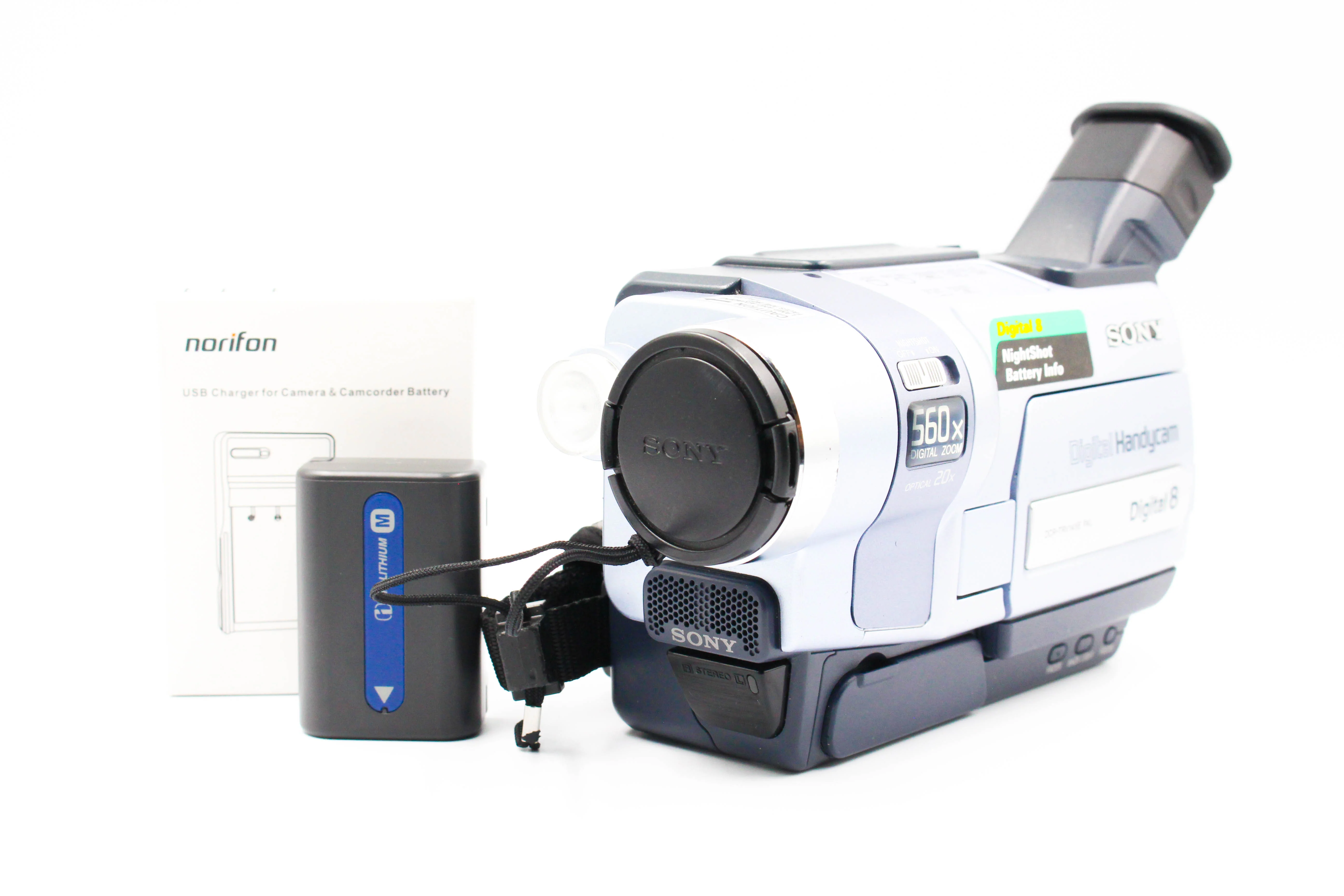 Sony DCR-TRV145E Digital8 8mm Tape Camcorder Digital Video Camera - Tested Bundle Excellent - Image 2