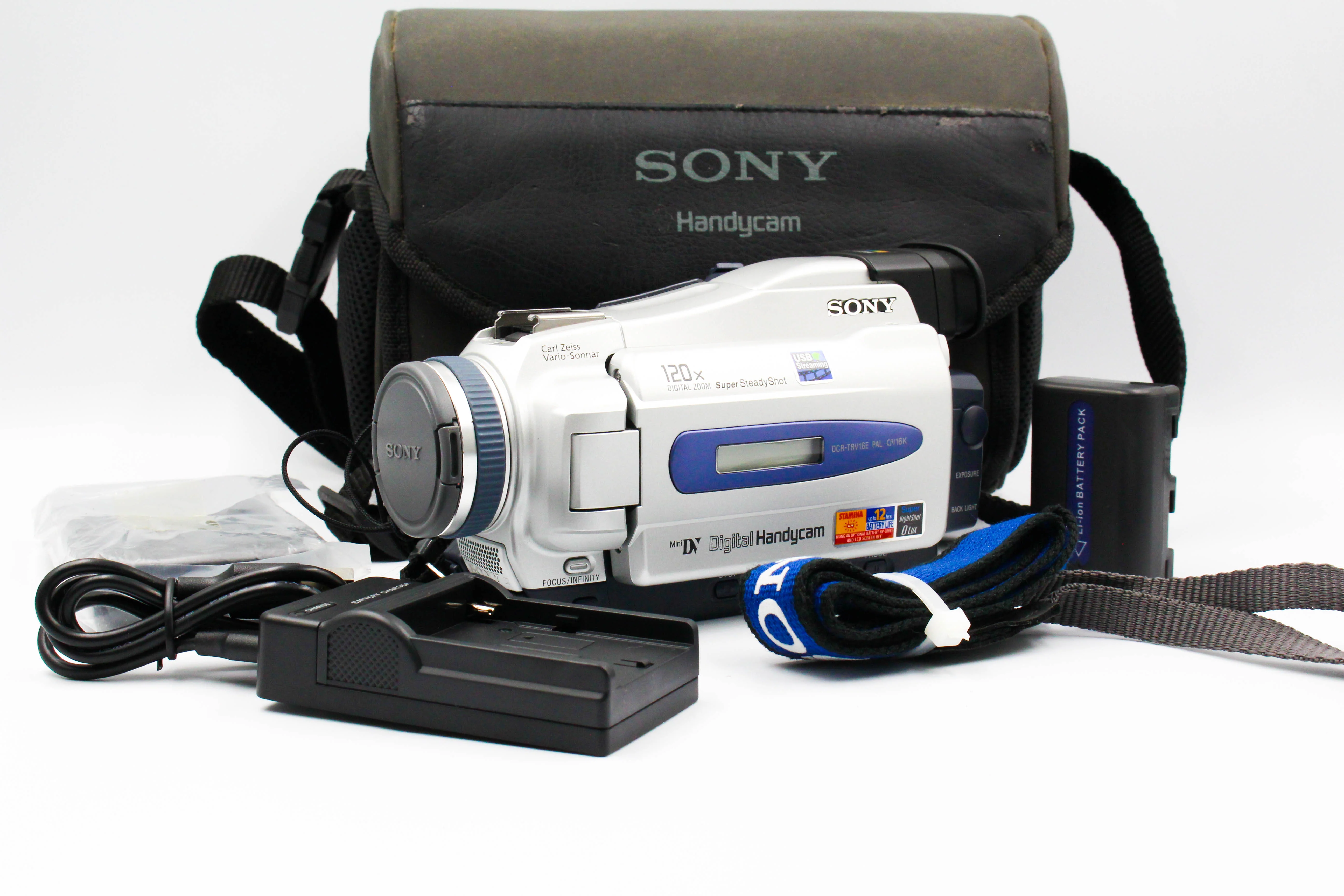 Sony DCR-TRV16E MiniDV Handycam Digital Video Camera Camcorder - Tested Bundle - Image 2