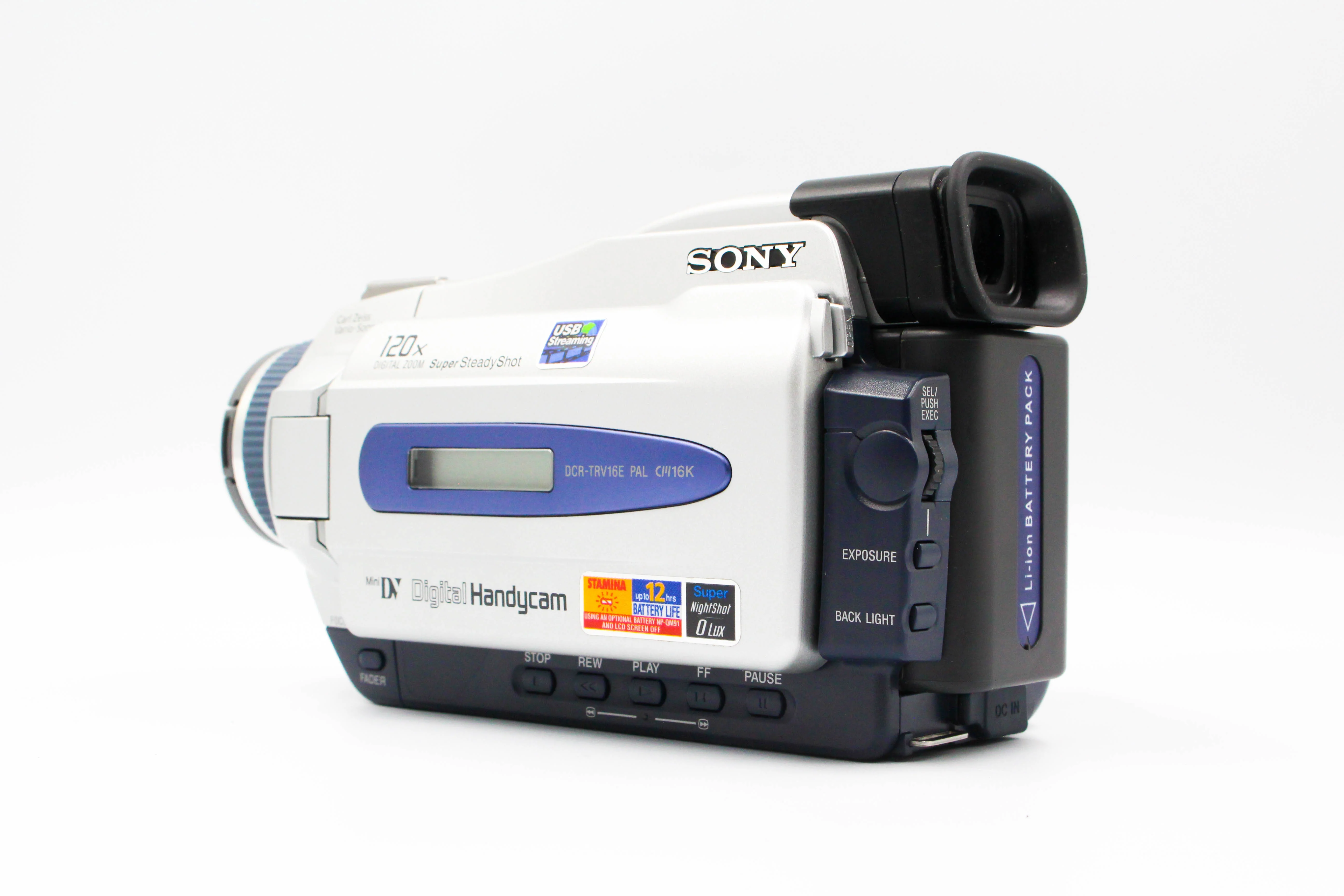 Sony DCR-TRV16E MiniDV Handycam Digital Video Camera Camcorder - Tested Bundle - Image 3
