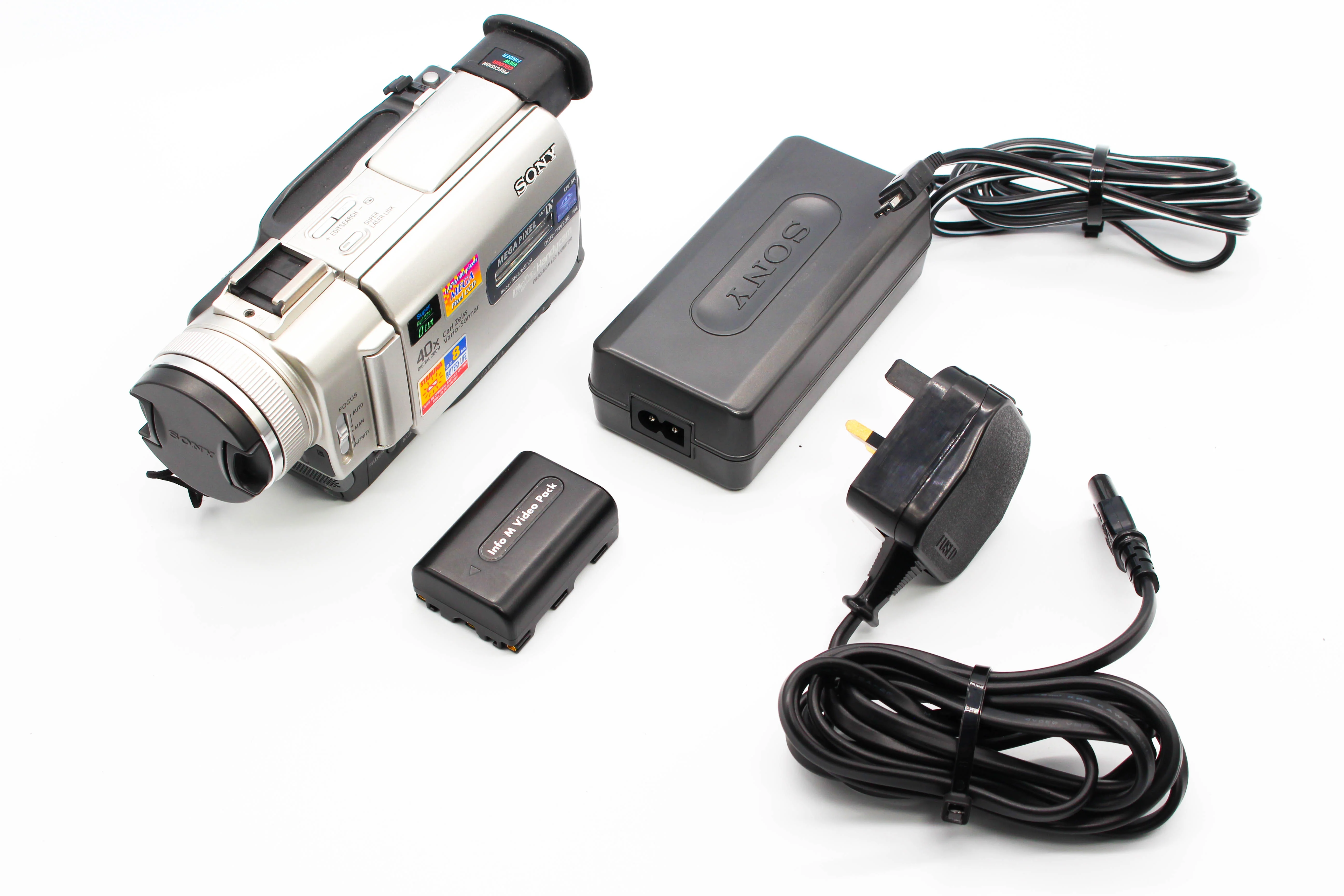 Sony DCR-TRV20E MiniDV Video Handycam Camcorder Camera - Tested Bundle Excellent - Image 2