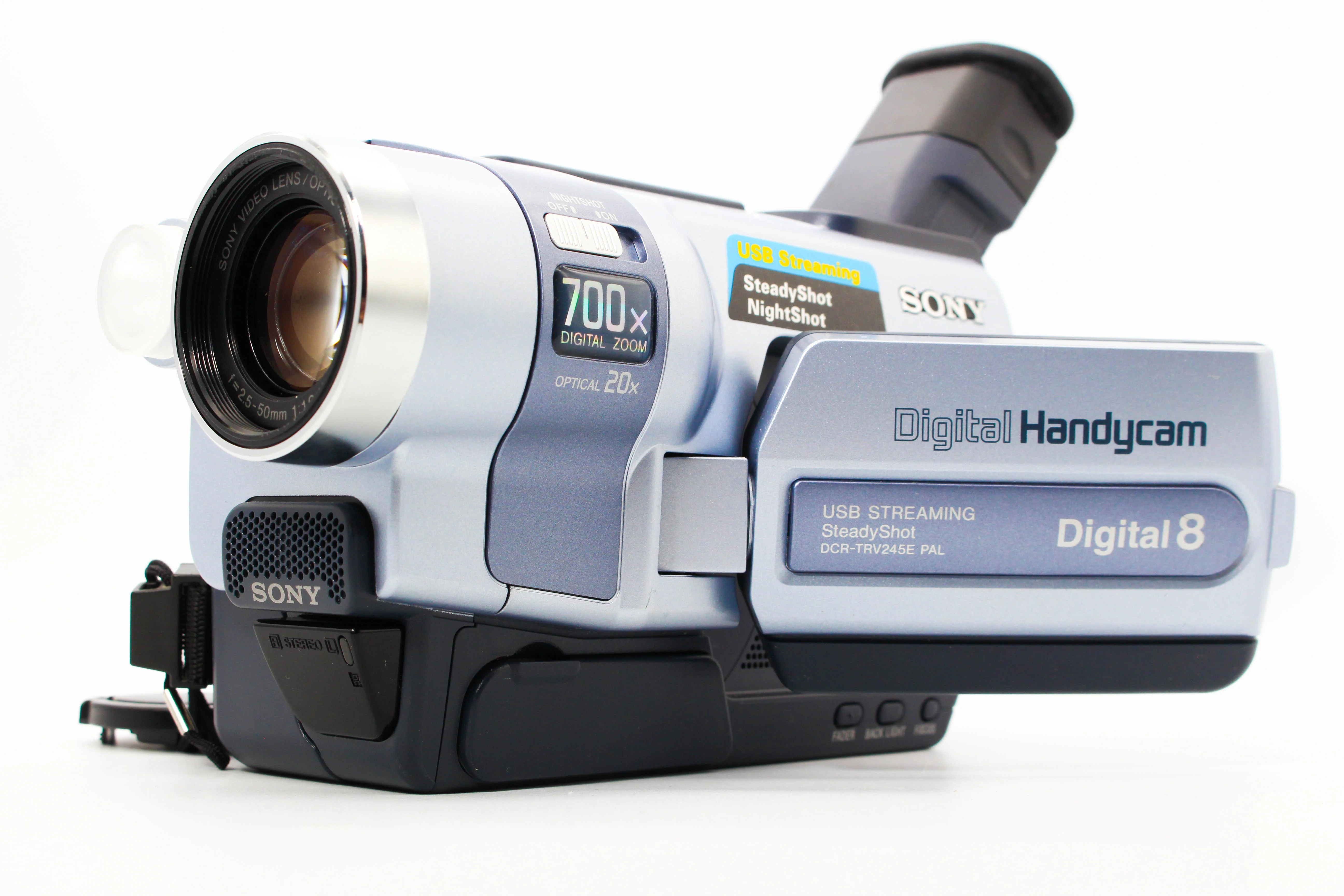 Sony DCR-TRV245E Handycam Digital8 Hi8 Camcorder Digital Video Camera - Tested Bundle Excellent