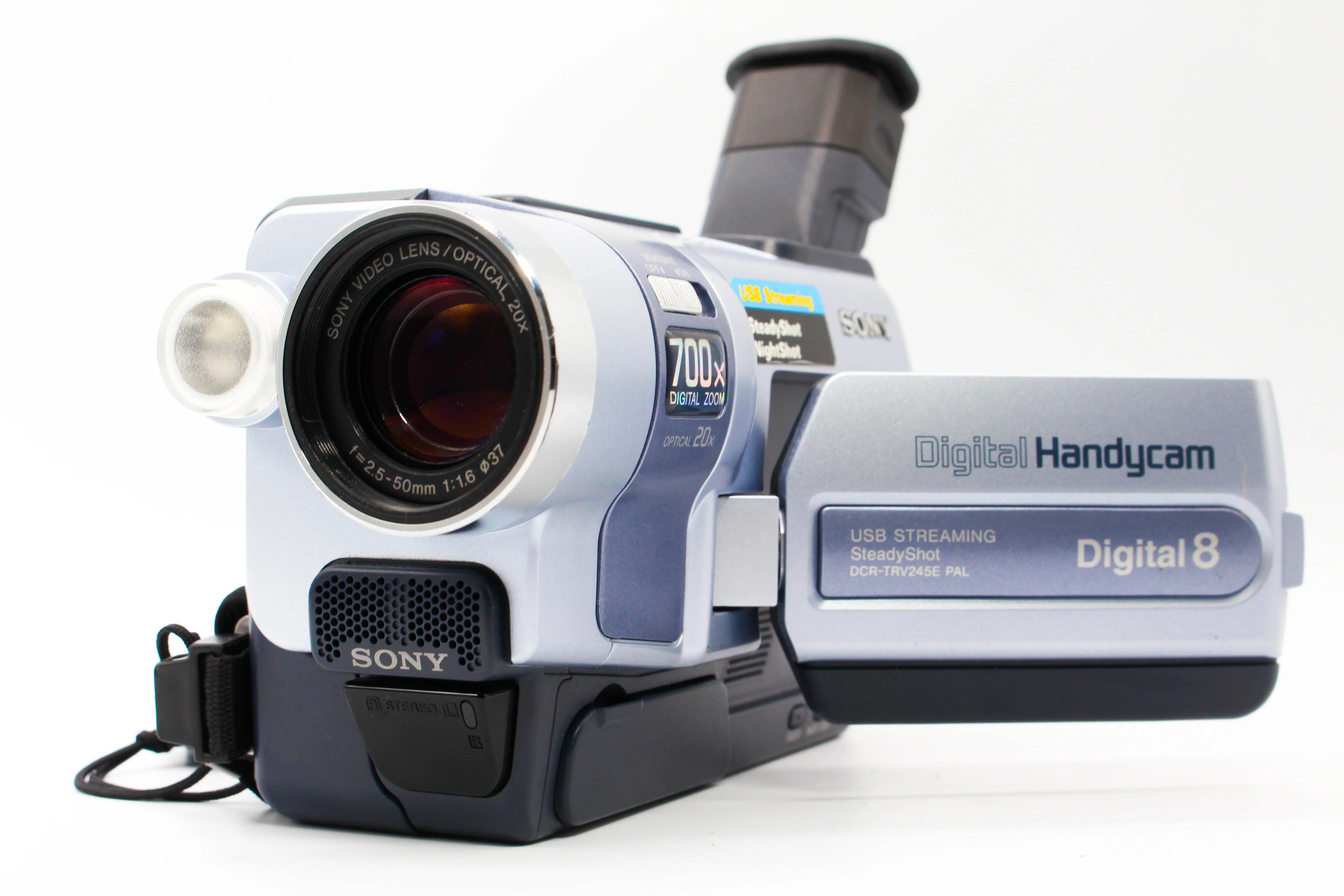 Sony DCR-TRV245E Digital8 Hi8 Video8 Handycam Camcorder Camera - Tested Bundle Excellent
