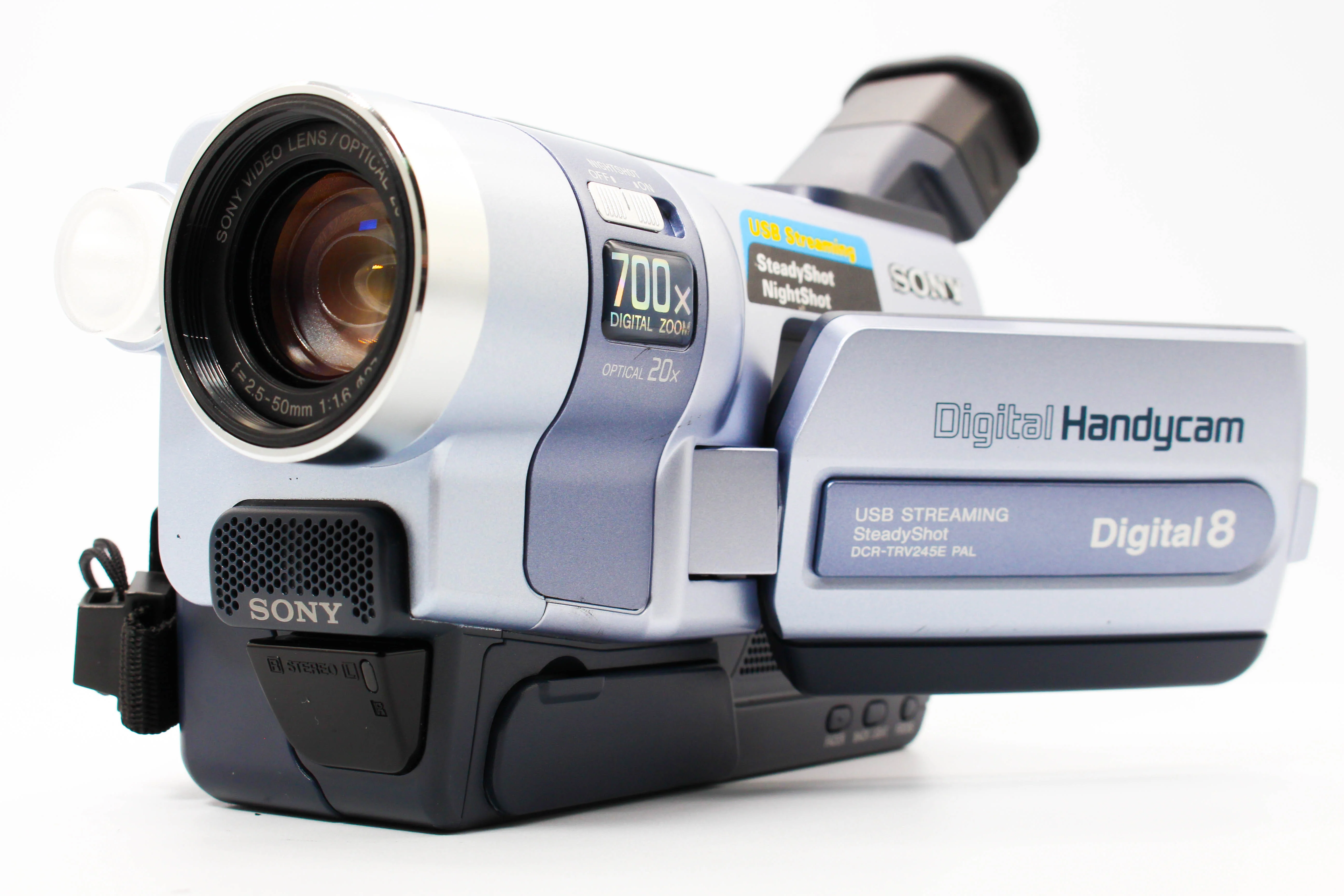 Sony DCR-TRV245E Digital8 8mm Handycam Digital Video Camcorder - Tested Bundle Excellent
