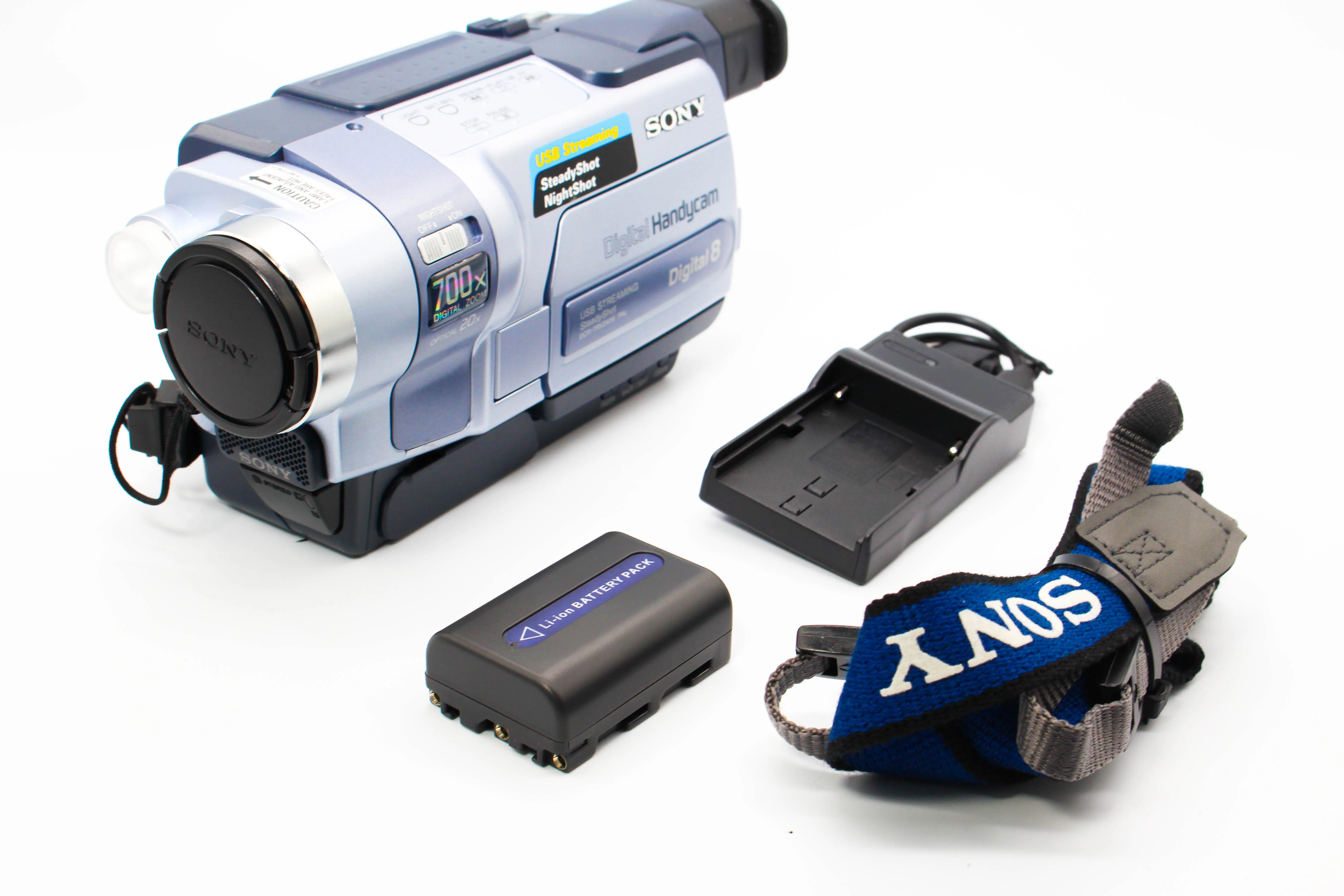Sony DCR-TRV245E Digital8 8mm Handycam Digital Video Camcorder - Tested Bundle Excellent - Image 2