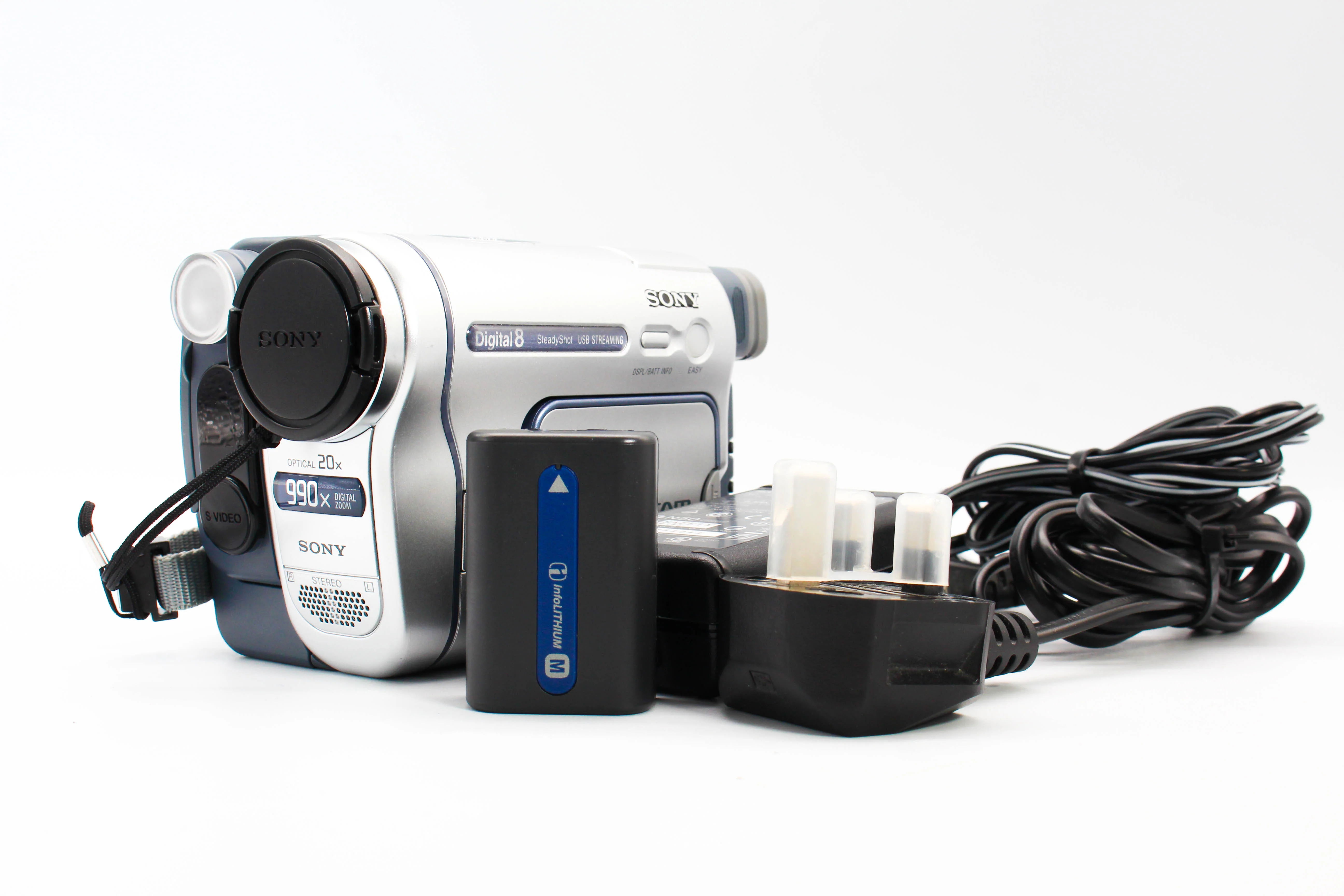 Sony DCR-TRV255E Digital8 8mm Digital Video Handycam Camcorder Camera - Tested Bundle Excellent - Image 2