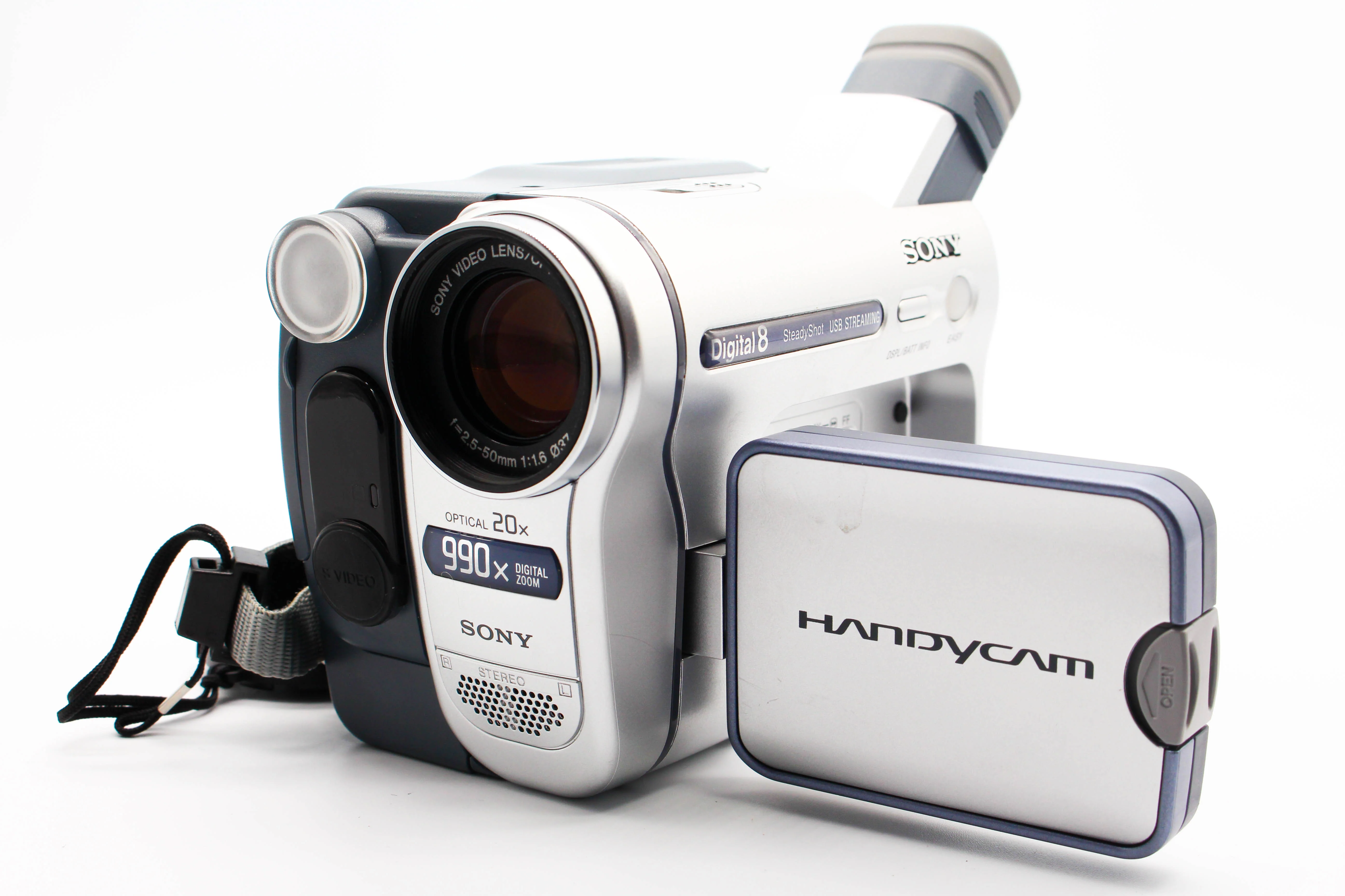 Sony DCR-TRV255E Digital8 8mm Handycam Camcorder Digital Video Camera - Tested Bundle Excellent