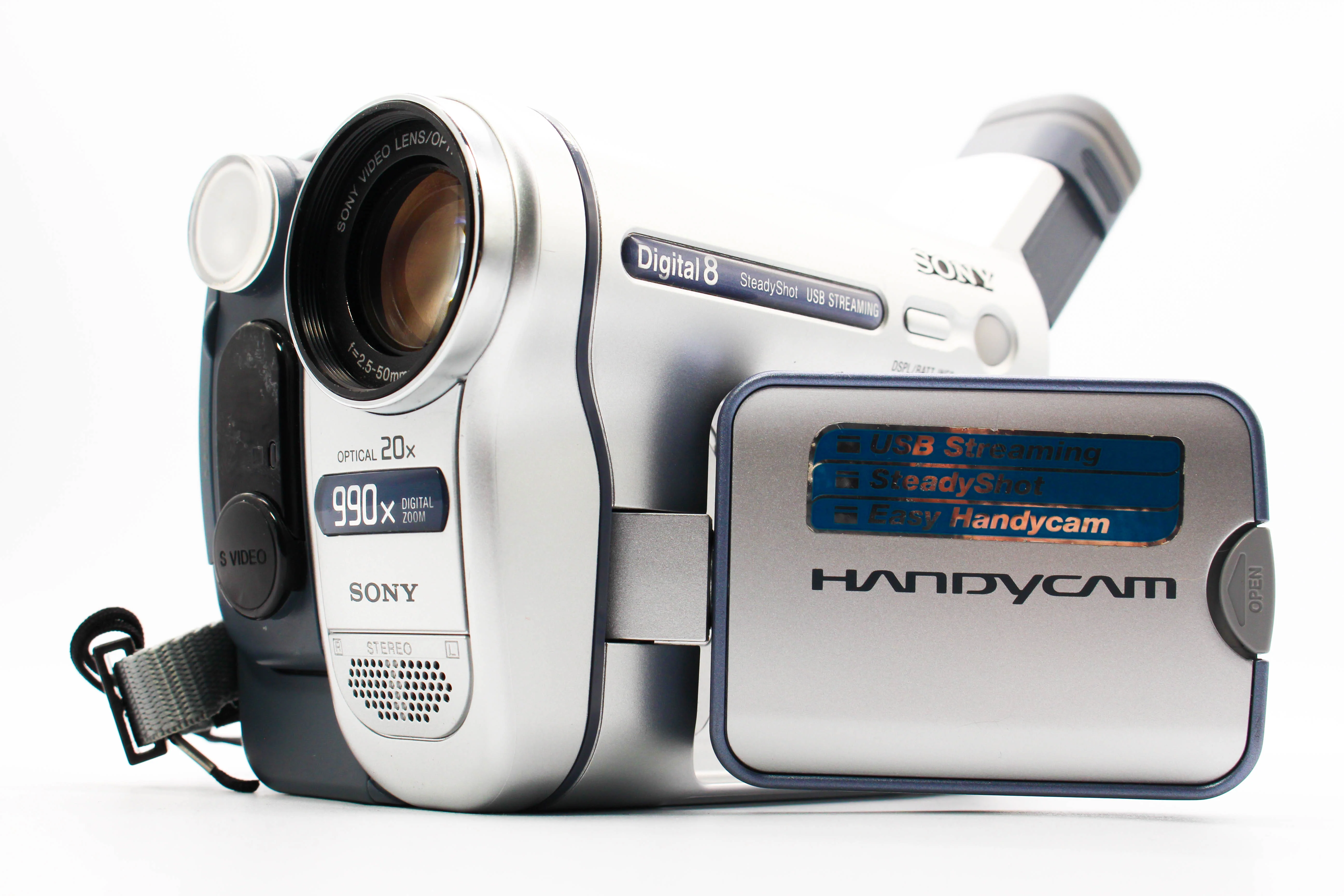 Sony DCR-TRV255E Digital8 Hi8 Video8 Digital Video Handycam Camera Camcorder - Tested Bundle Good