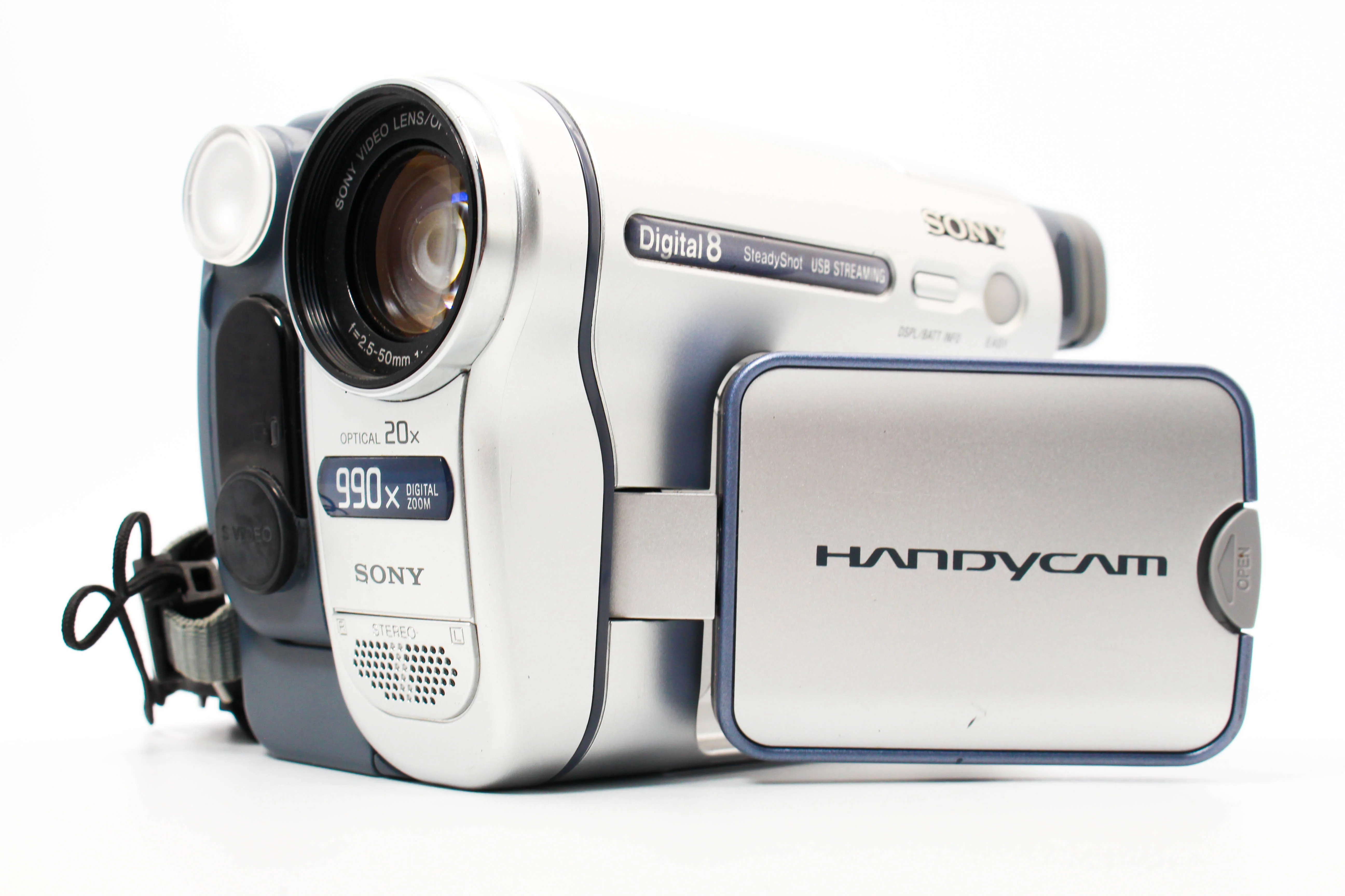 Sony DCR-TRV255E Digital8 8mm Tape Camcorder Digital Video Camera - Tested Bundle Excellent