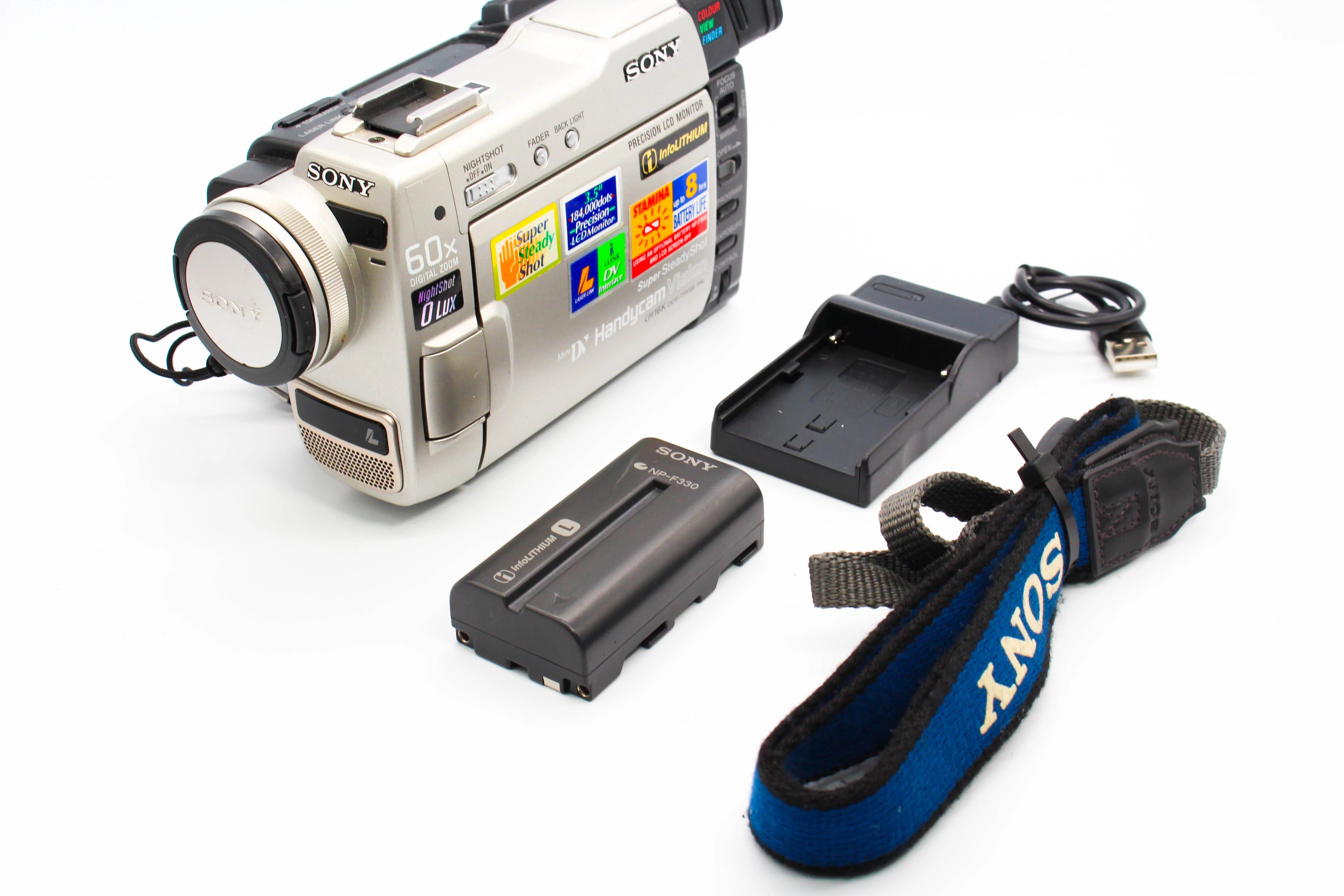 Sony DCR-TRV9E MiniDV Digital Video Handycam Camcorder Camera - Tested Bundle Excellent - Image 2