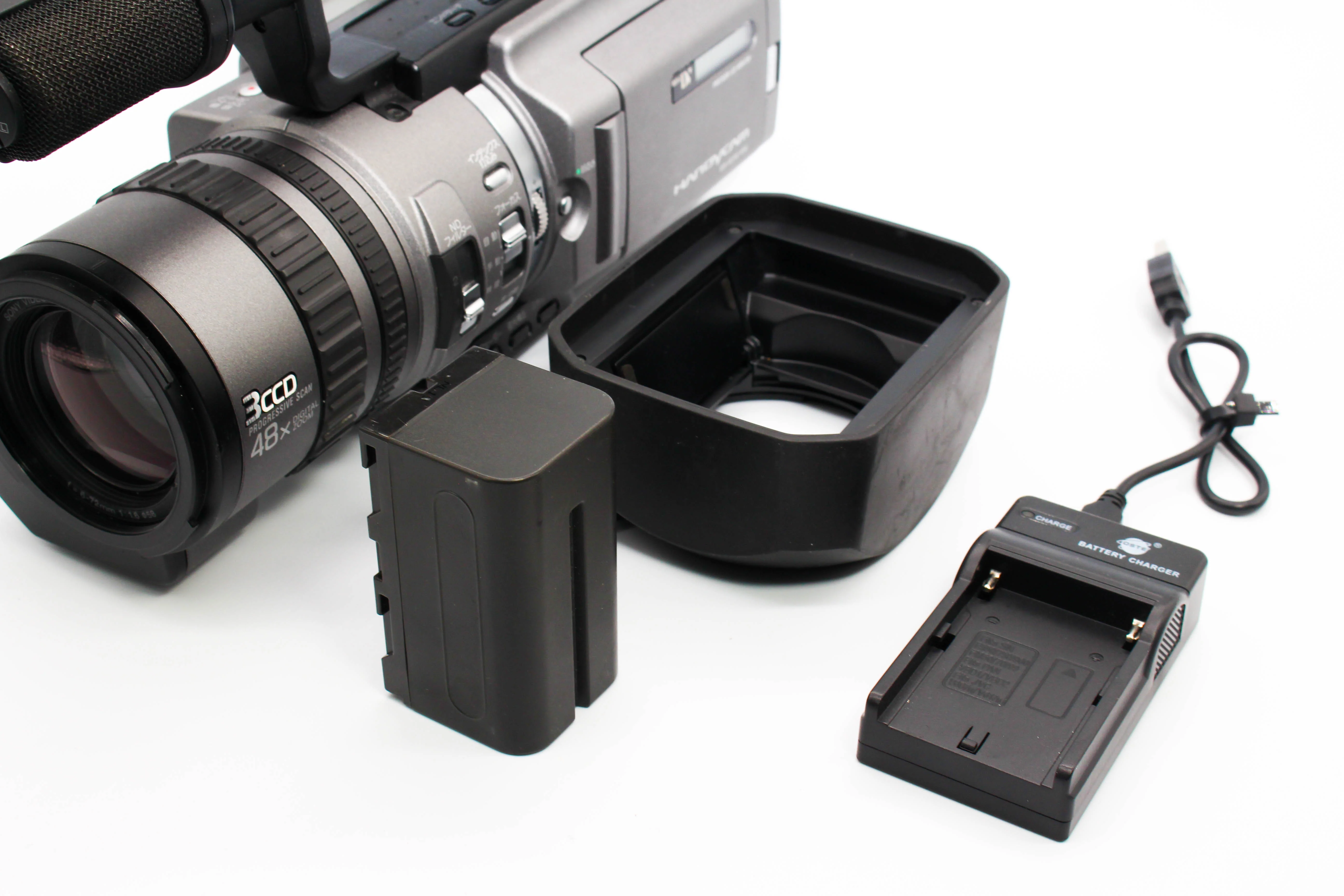 Sony DCR-VX2100 NTSC MiniDV Video Handycam Camcorder Camera - Tested Bundle Excellent - Image 2