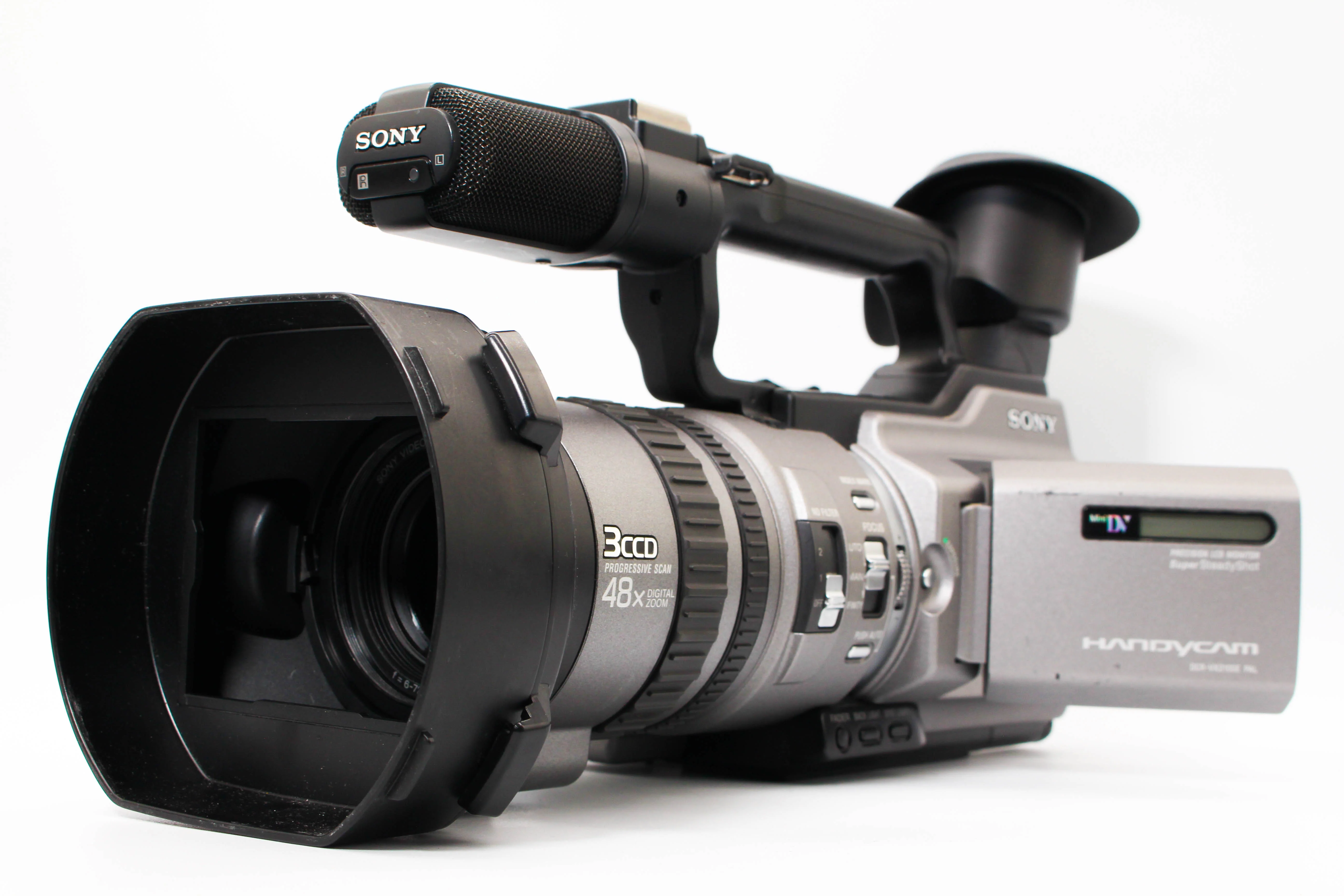 Sony DCR-VX2100E MiniDV Handheld Digital Video Camera Camcorder - Tested Bundle Excellent