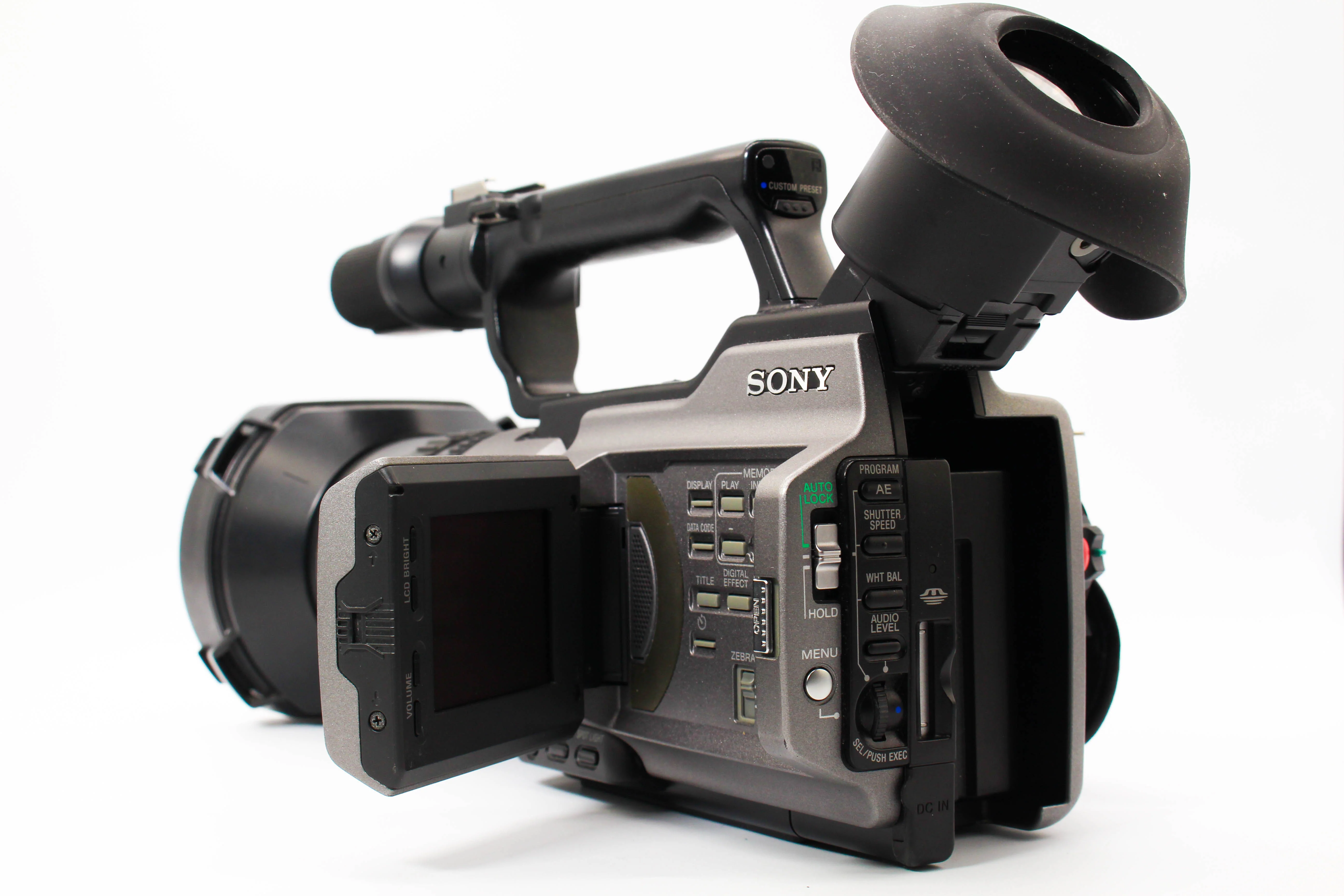 Sony DCR-VX2100E MiniDV Handheld Digital Video Camera Camcorder - Tested Bundle Excellent - Image 3
