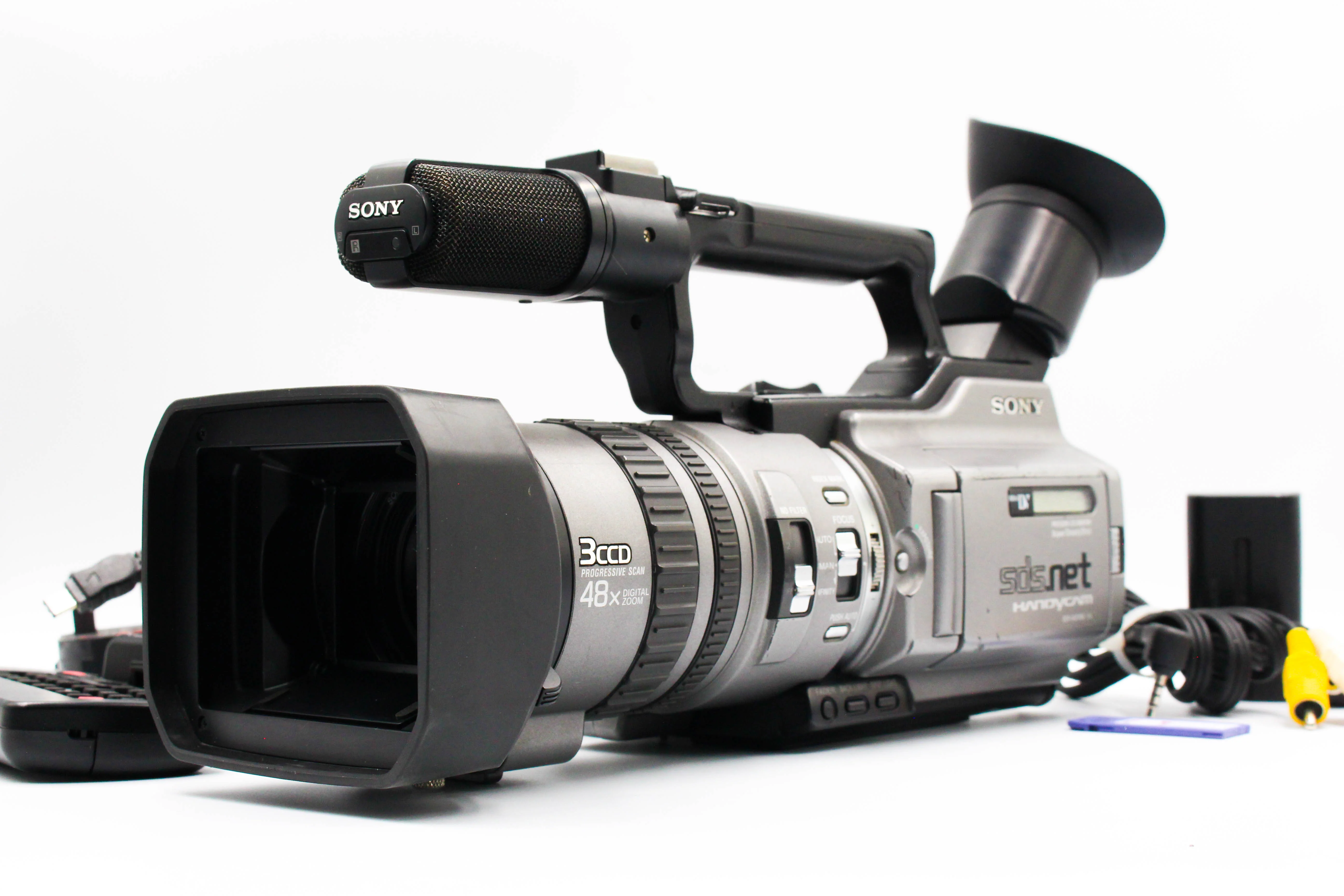 Sony DCR-VX2100E MiniDV Handycam Digital Video Camera Camcorder - Image 2