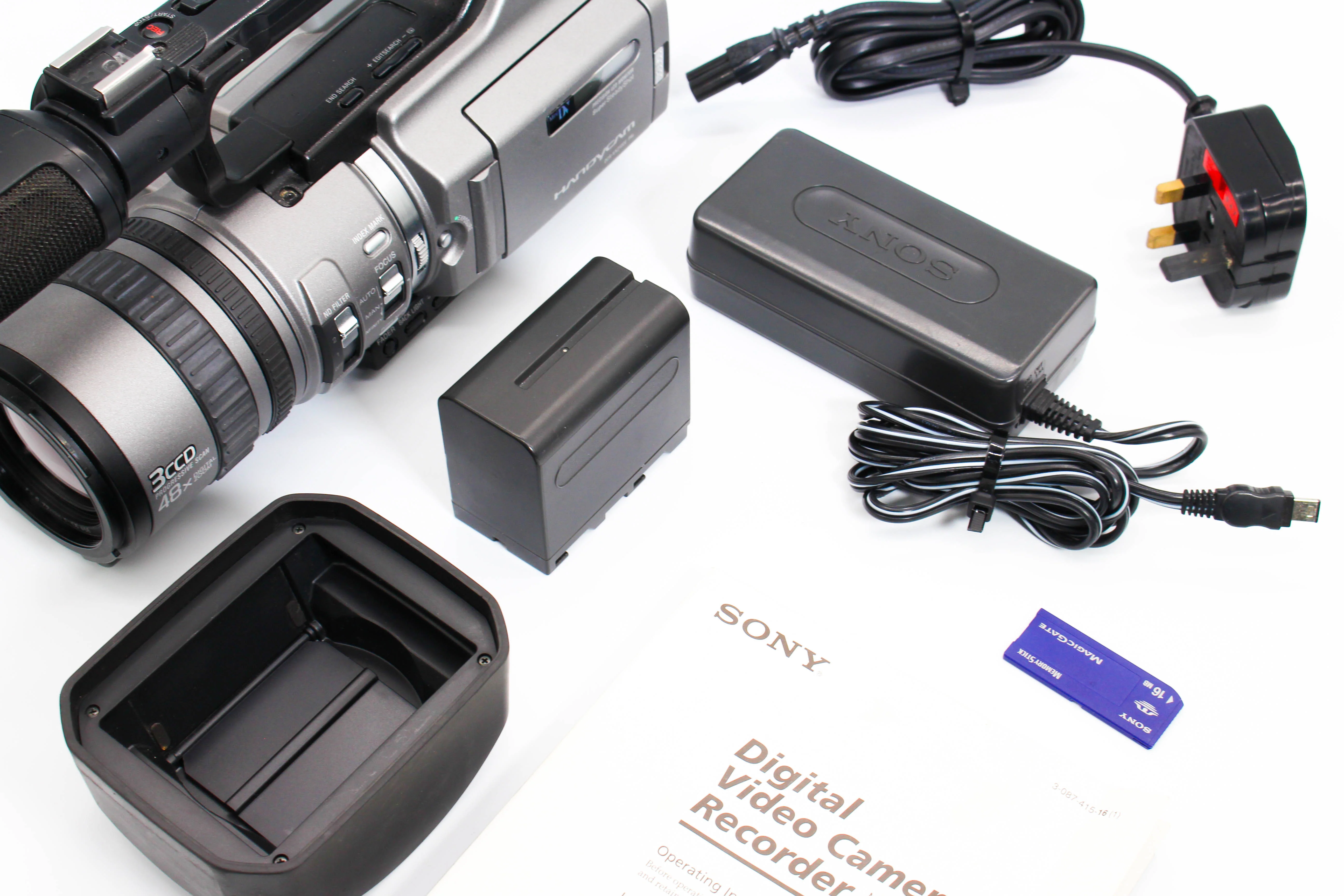 Sony DCR-VX2100E MiniDV Video Handycam Camcorder Camera - Tested Bundle Excellent - Image 2