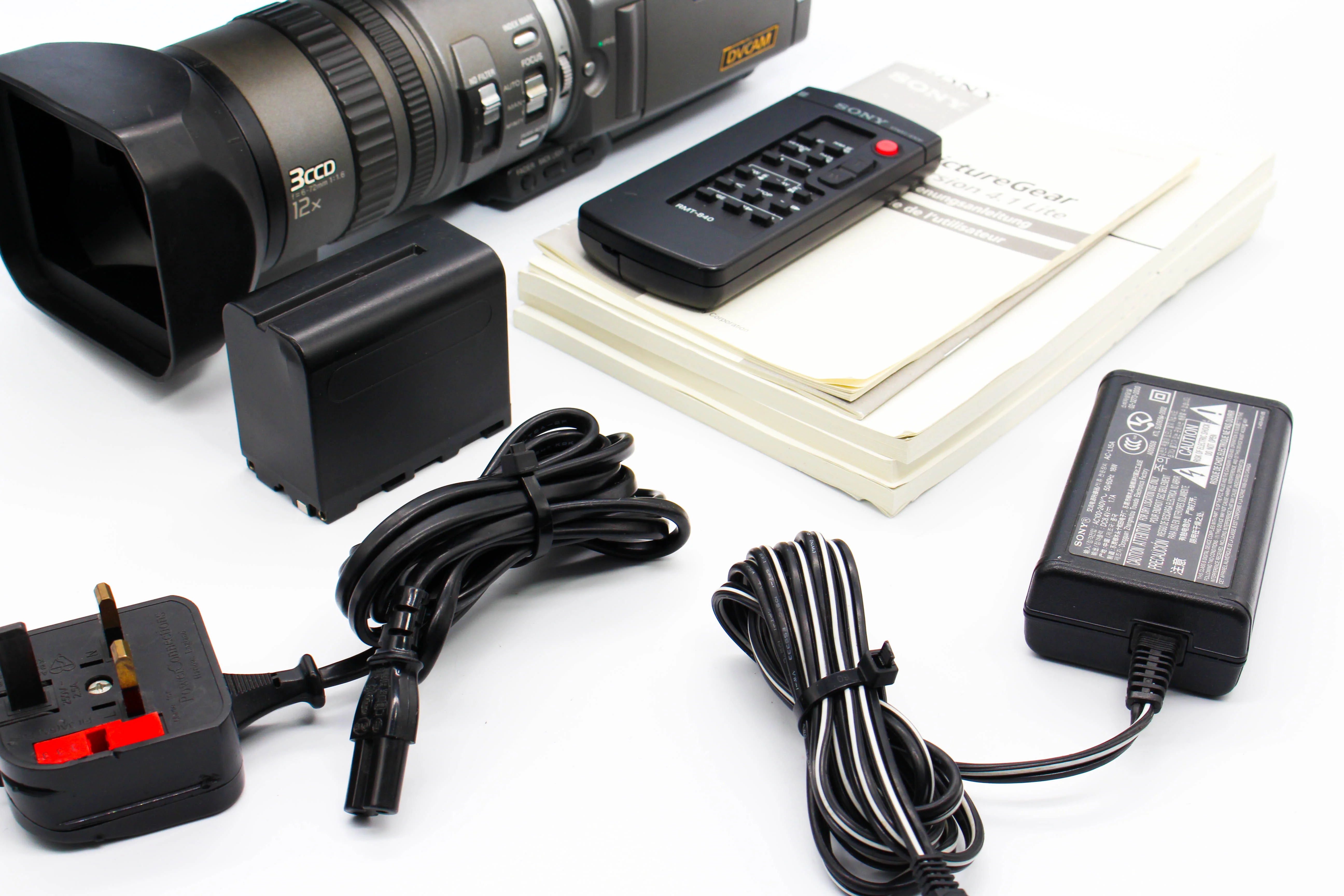 Sony DSR-PD150P MiniDV Digital Video Handycam Camcorder Camera - Tested Bundle - Image 2