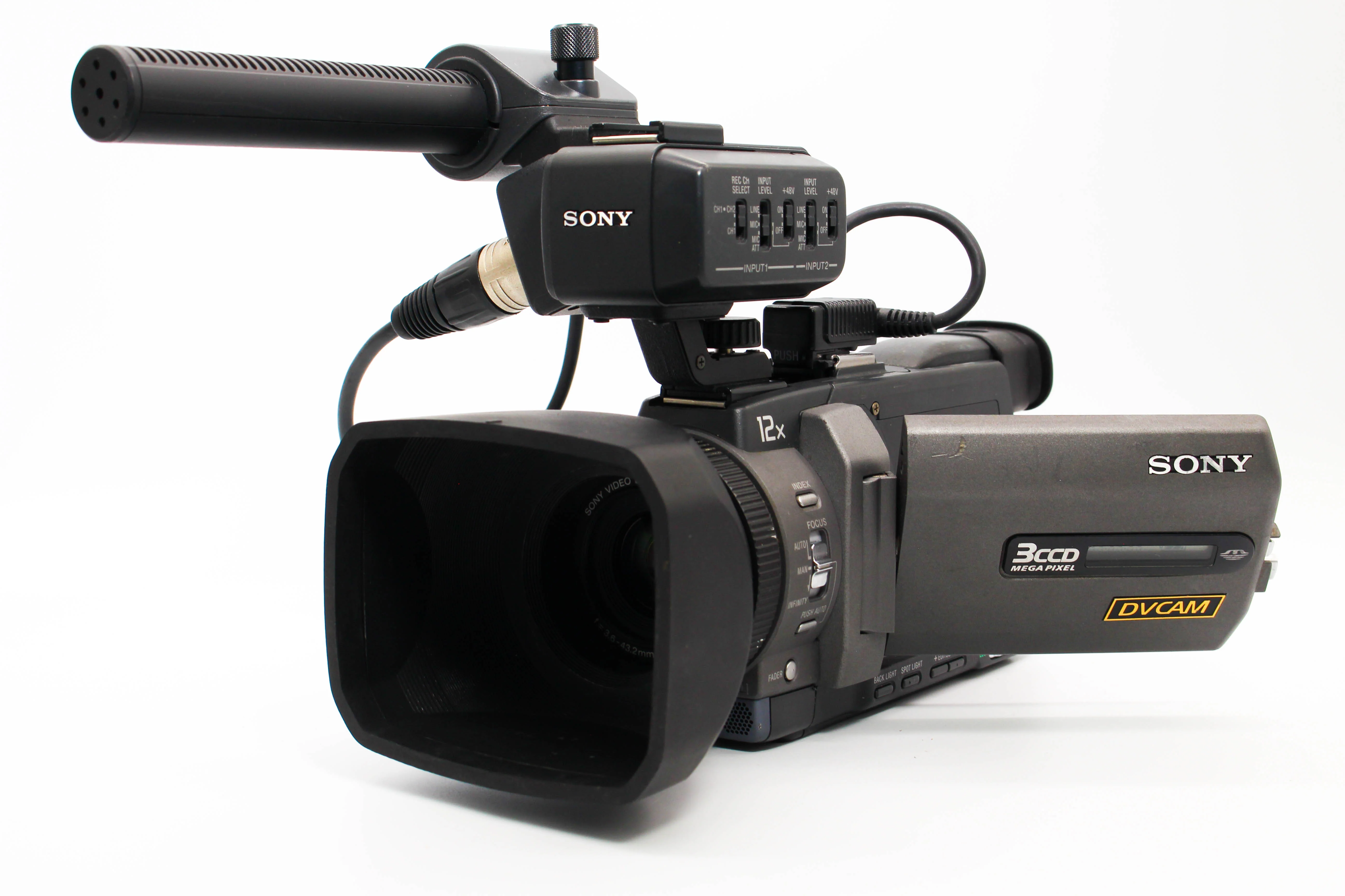 Sony DSR-PDX10P MiniDV DV CAM Digital Video Handycam Camcorder - Tested Bundle Excellent