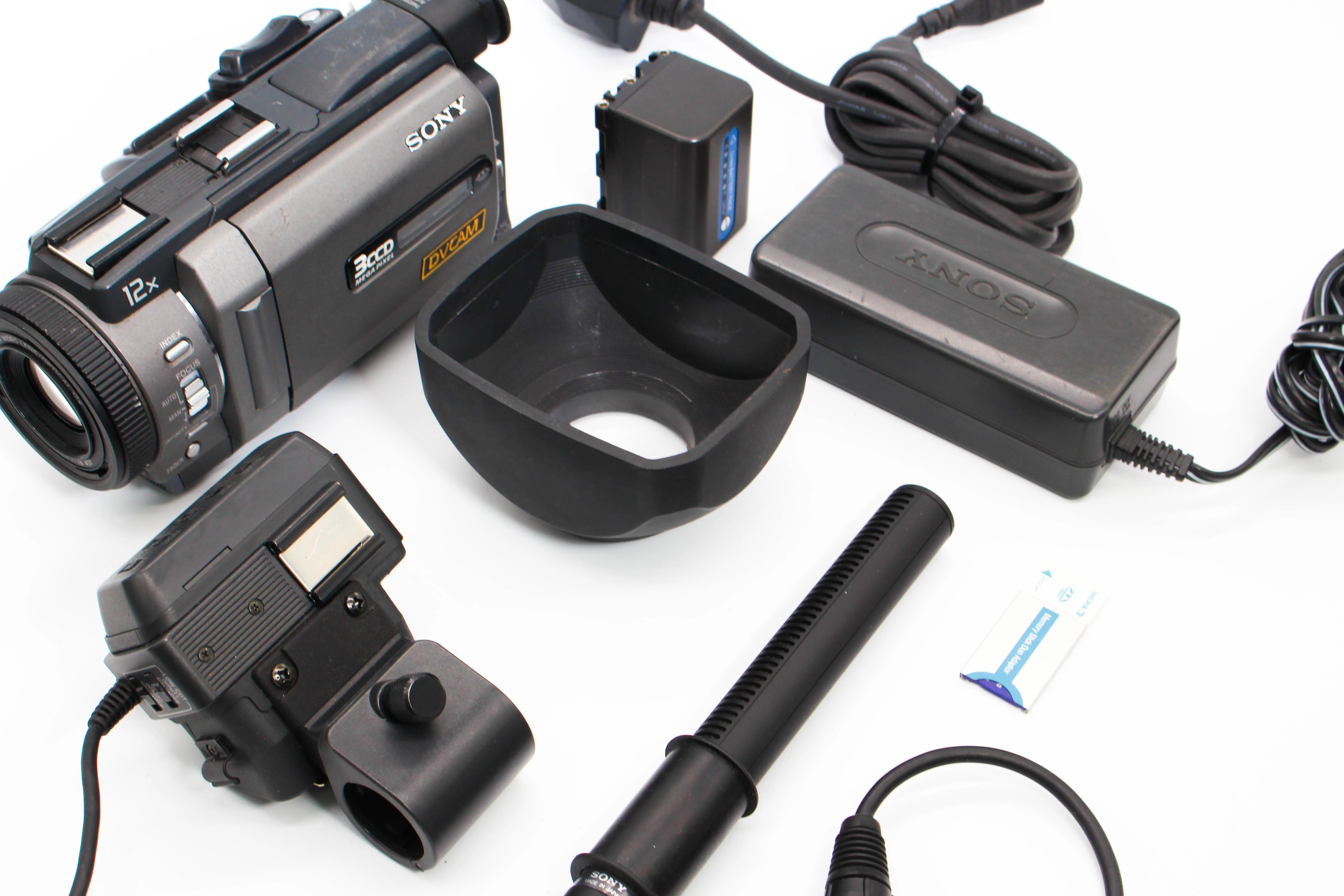 Sony DSR-PDX10P MiniDV DV CAM Digital Video Handycam Camcorder - Tested Bundle Excellent - Image 2