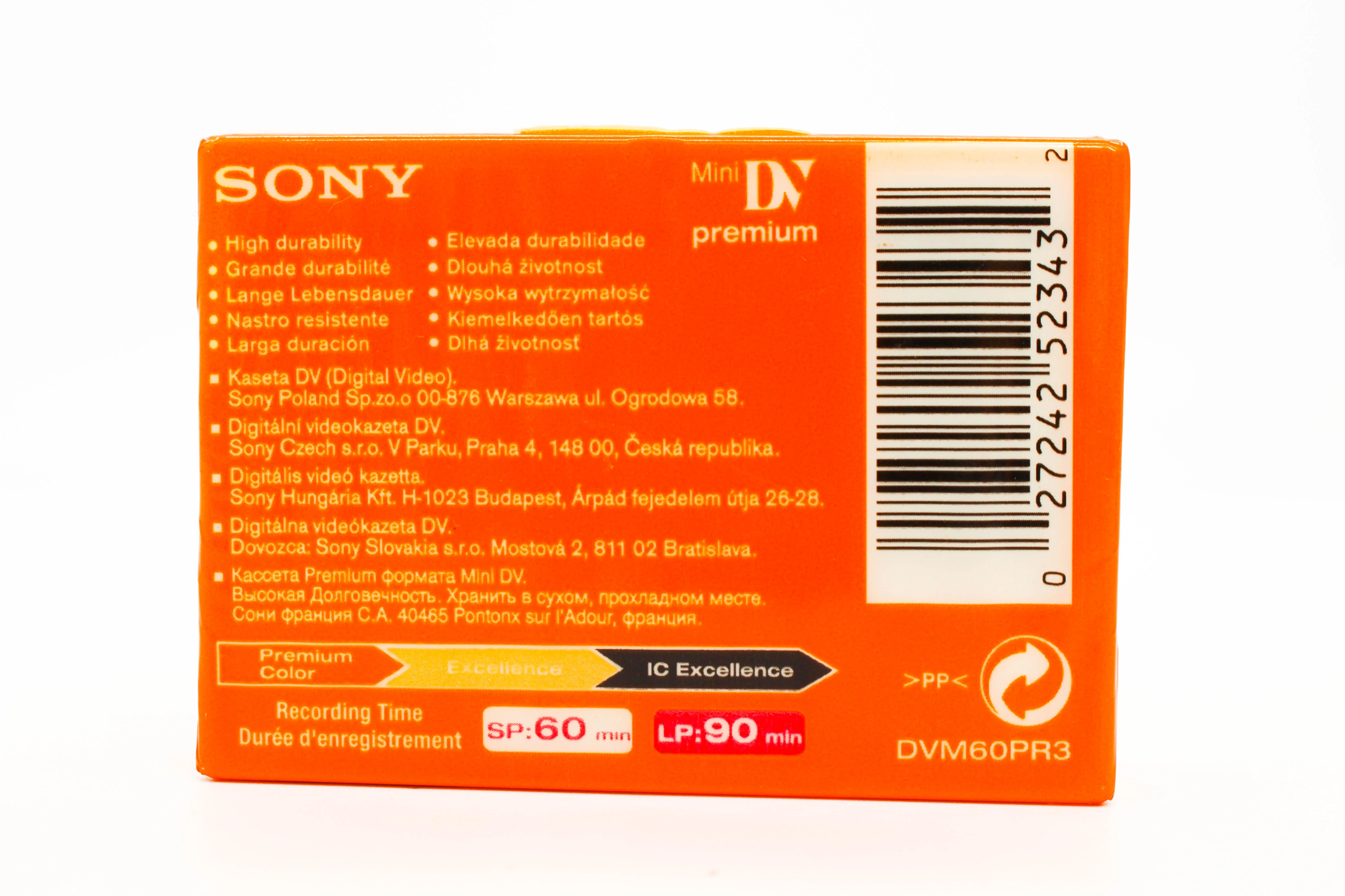 Sony DVM60PR3 MiniDV Premium Digital Video Cassette Tape 5 Pack - Brand New - Image 7