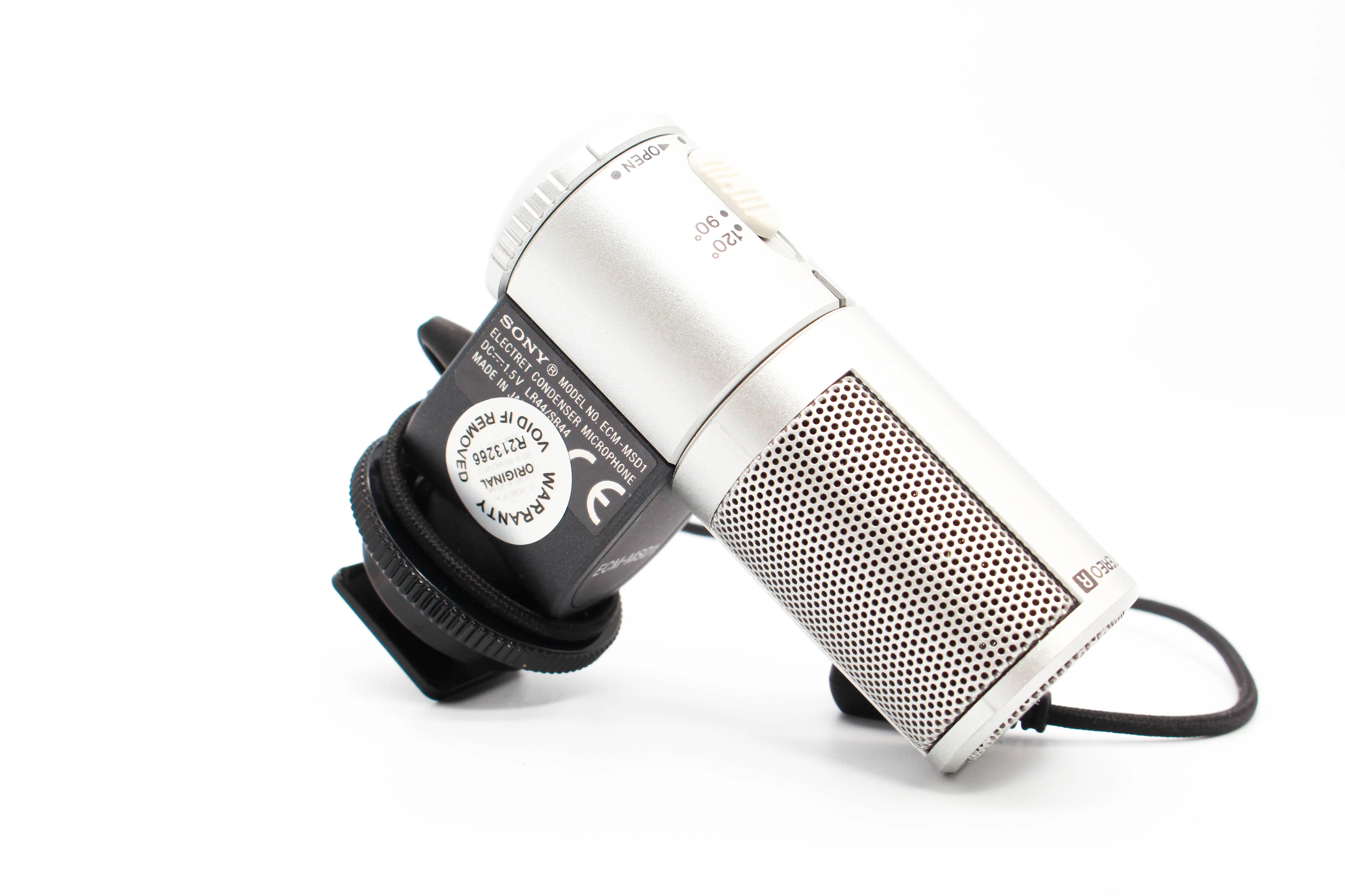 Sony ECM-MSD1 Stereo Microphone For Cameras Tripod or Hot shoe Mount TRS - Tested Excellent - Image 3