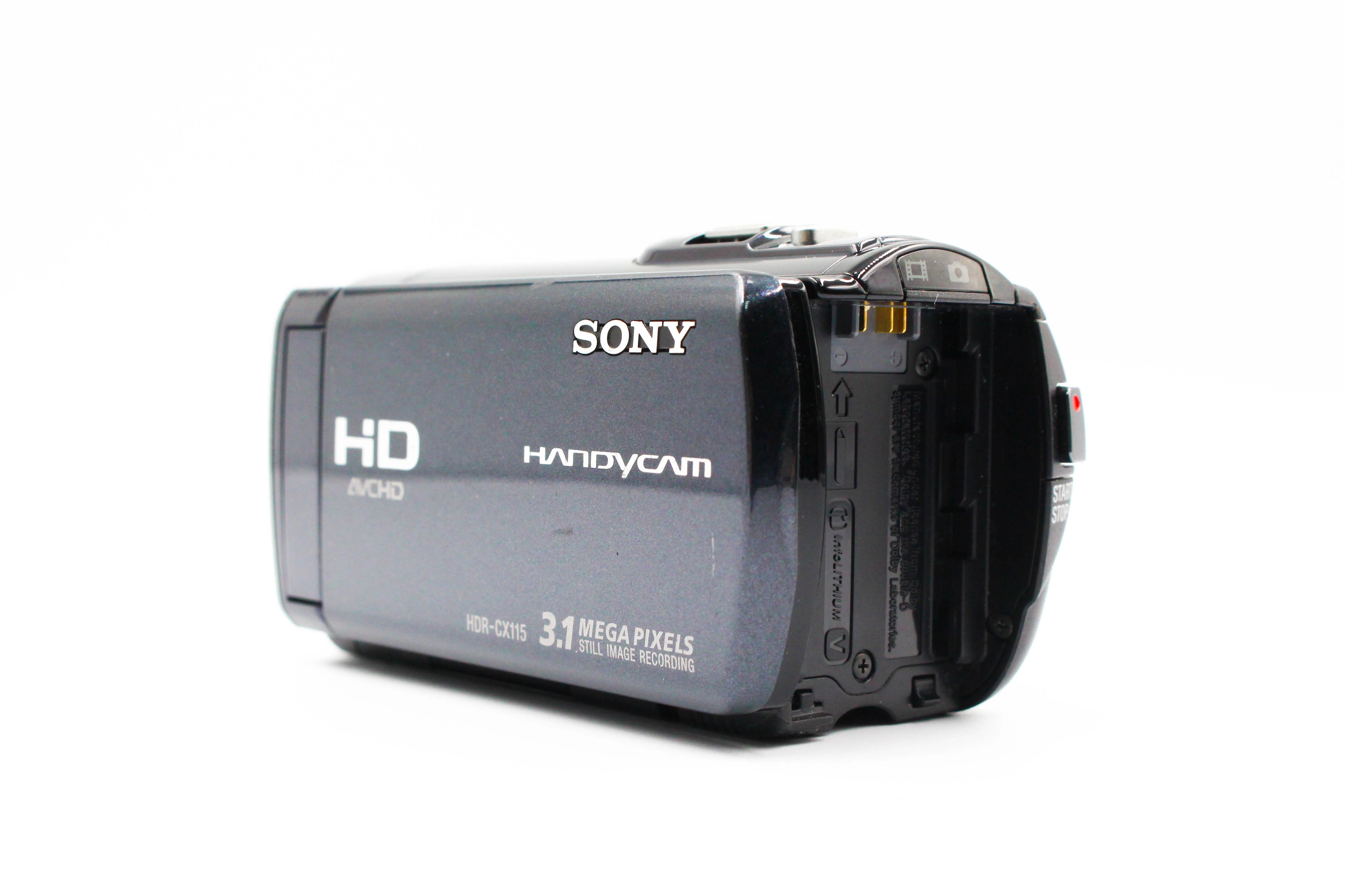 Sony HDR-CX115 HD AVC SD Card Digital Video Camera Camcorder - Tested Bundle Excellent - Image 5