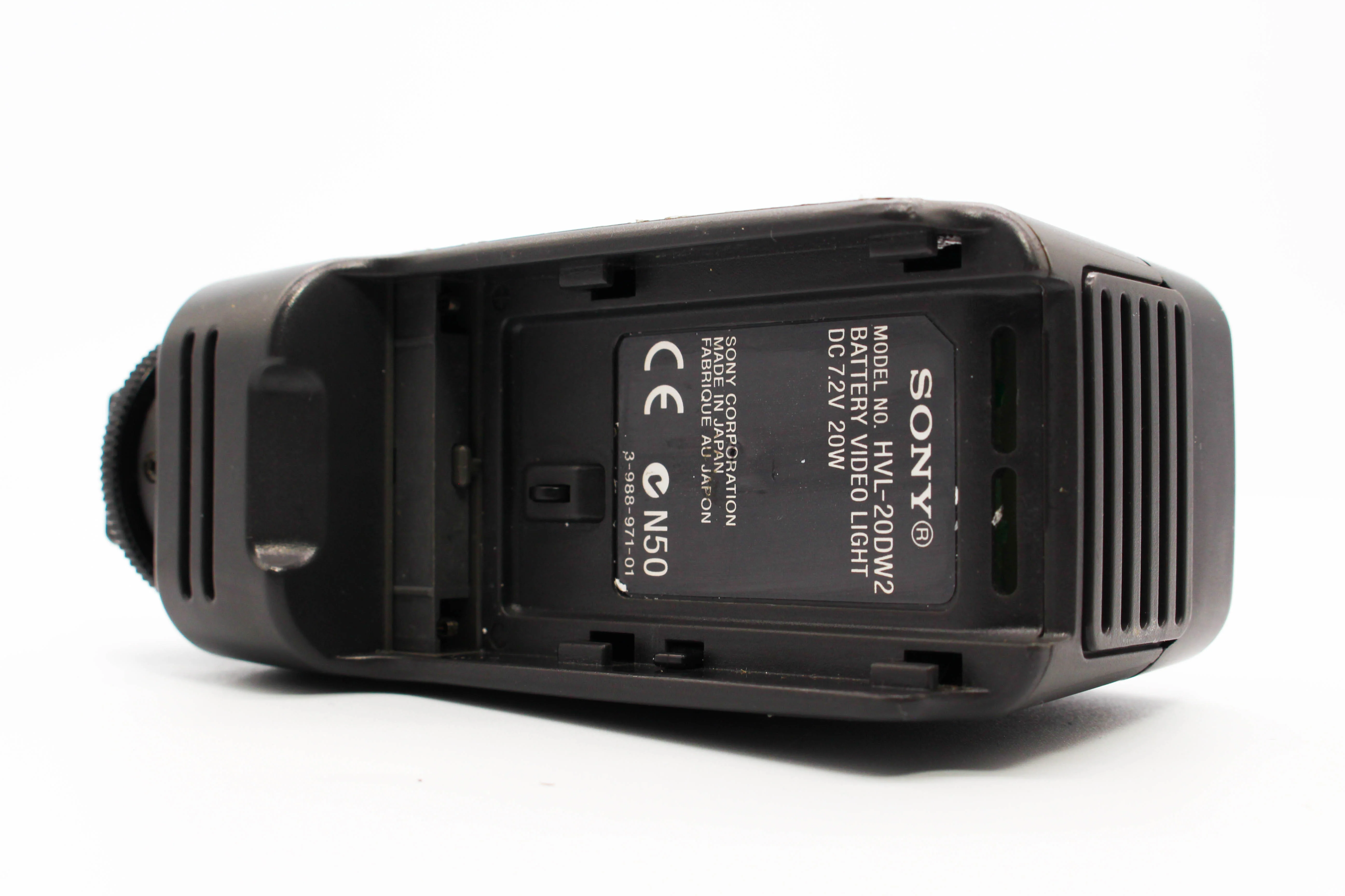 Sony HVL-20DW2 Cold Shoe Light For Handycam Camcorder Camera - Tested Bundle Excellent Rare - Image 5