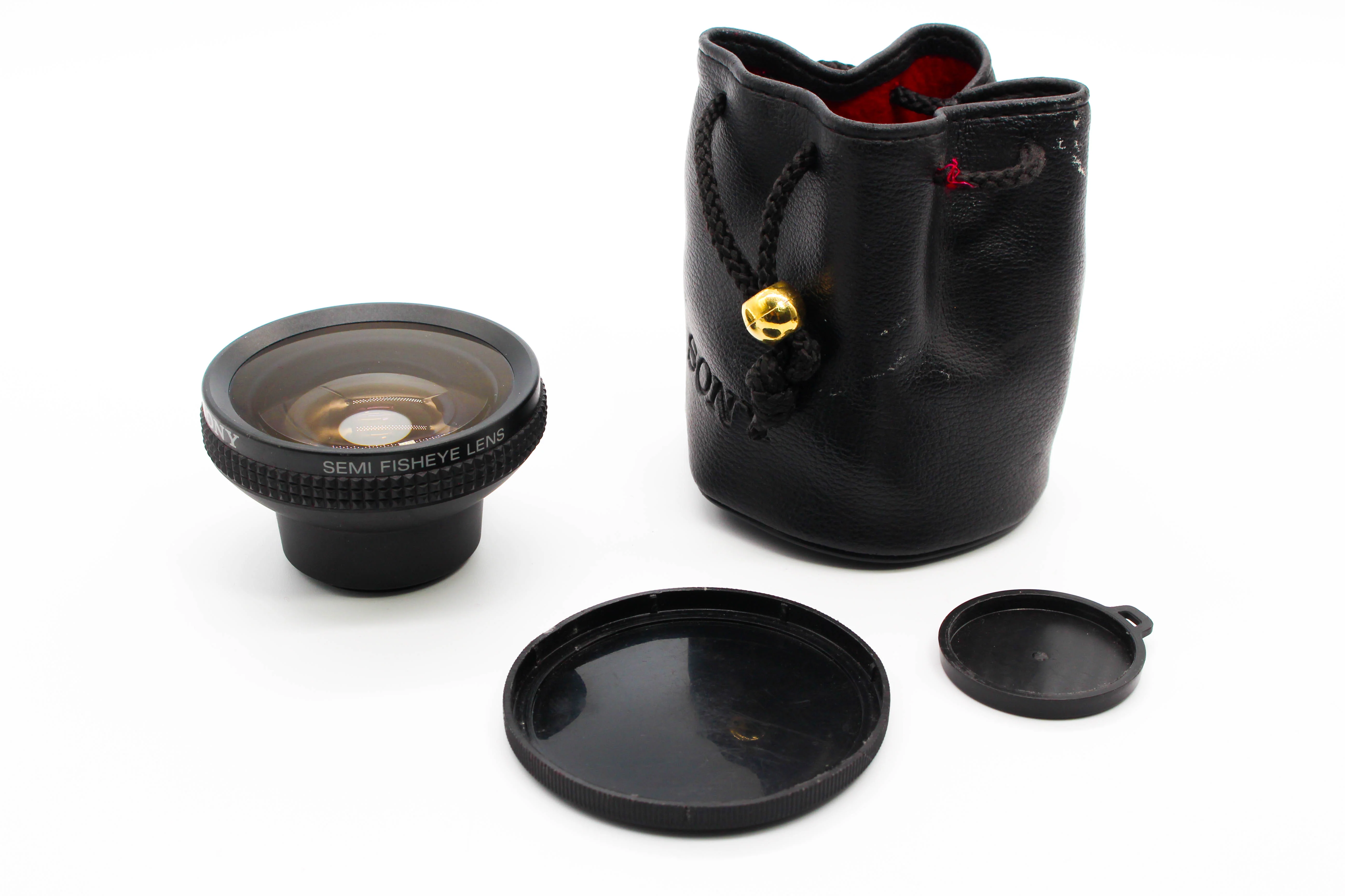 Sony VCL-0437 x0.45 37mm Semi Fisheye Wide Angle Conversion LensFor Camcorders - Tested - Image 2