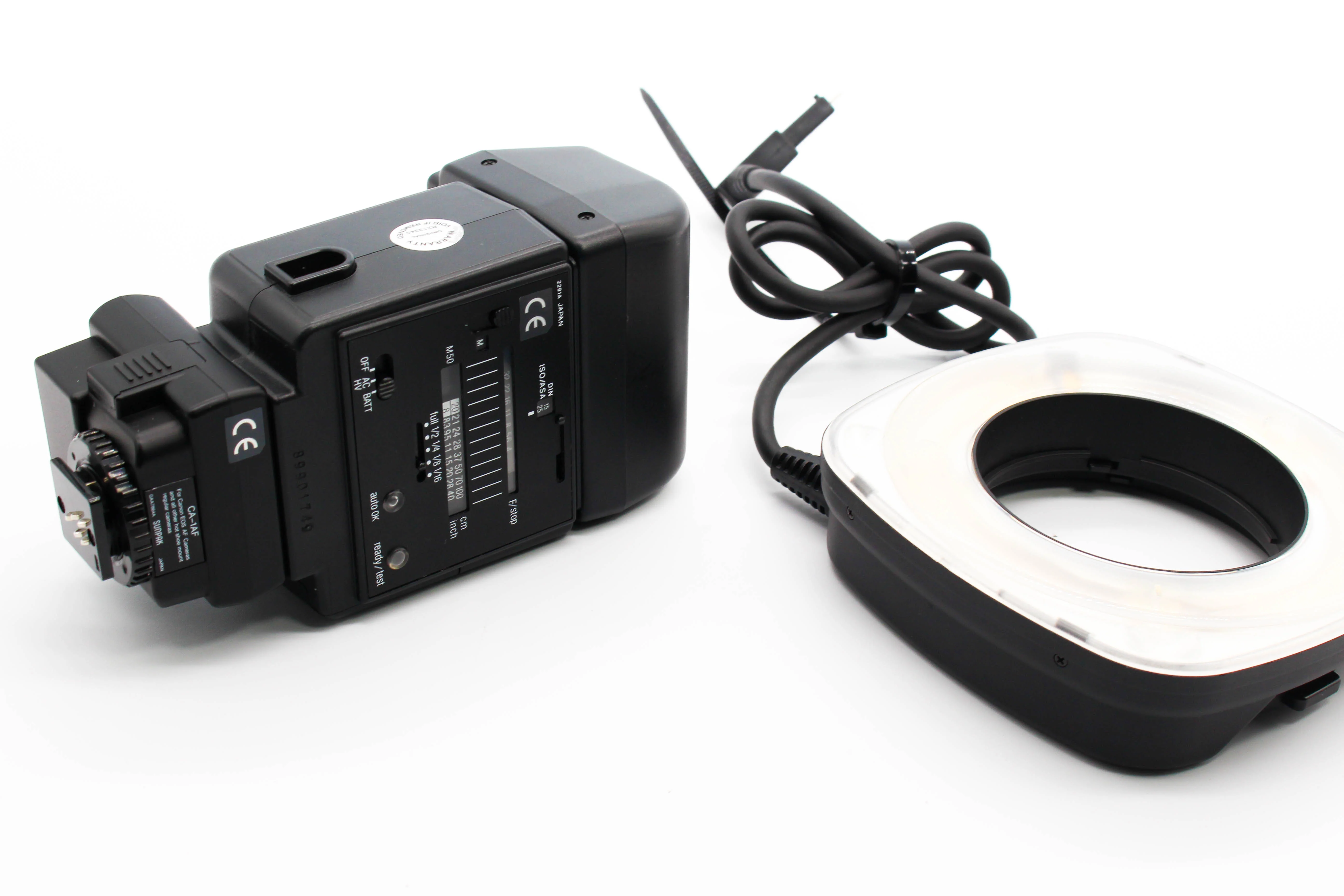 Sunpak Auto DX 12R Electronic Flash and Ring Kit For Vintage Film Photo Cameras - Tested Excellent - Image 6