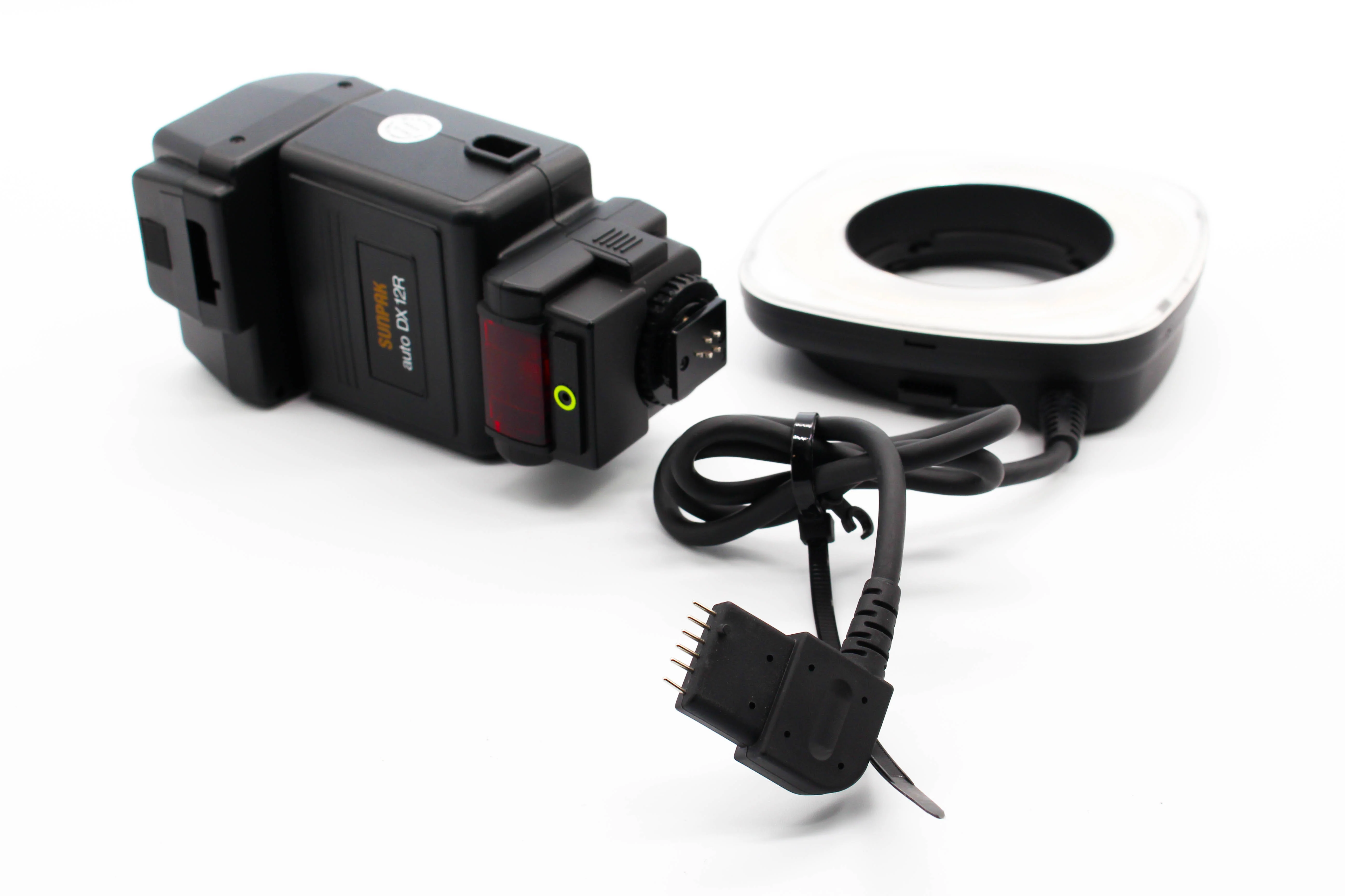Sunpak Auto DX 12R Electronic Flash and Ring Kit For Vintage Film Photo Cameras - Tested Excellent - Image 7