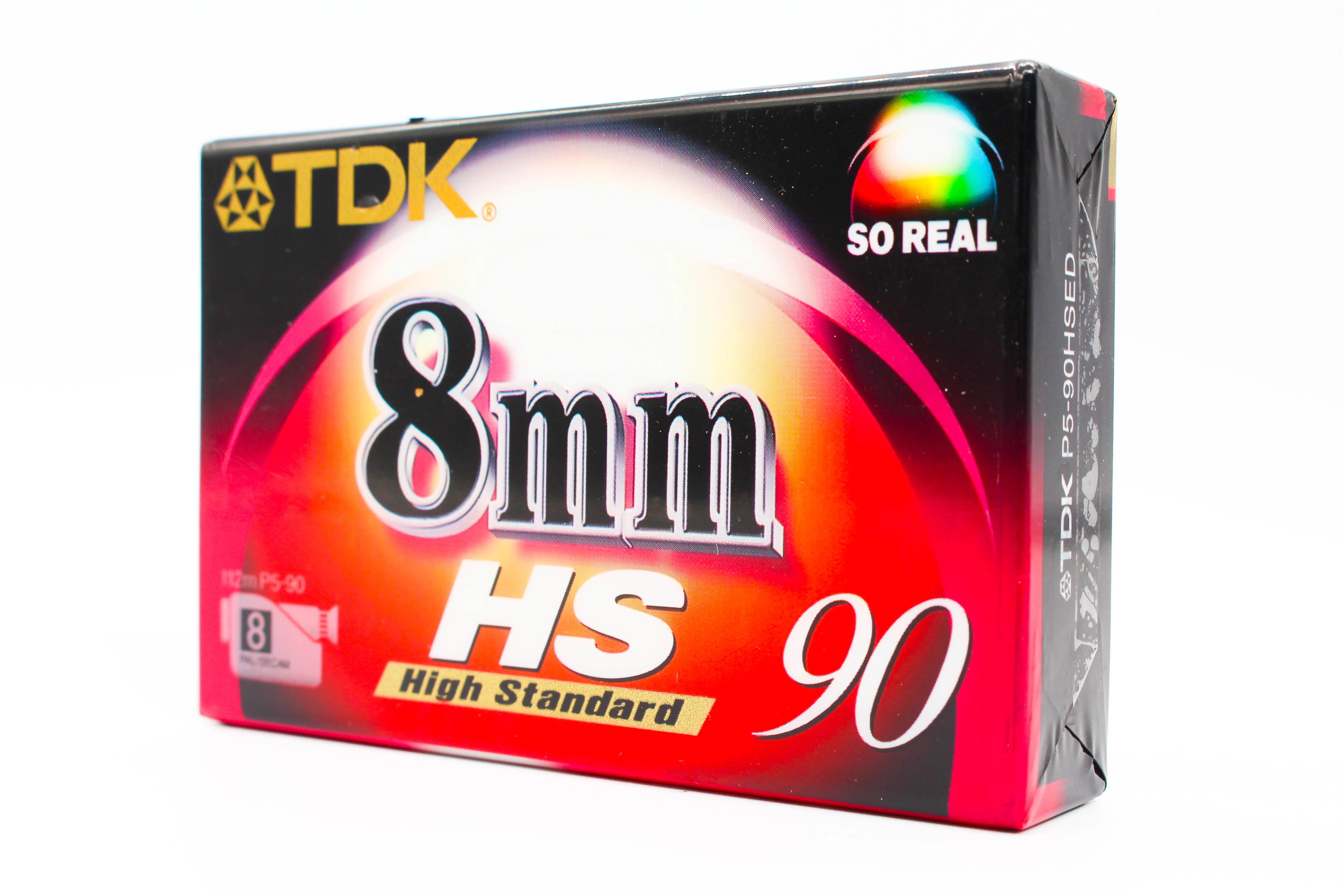 TDK P5-90HSED Video 8mm 90 Minute Digital Video Cassette Tape - Brand New - Image 3