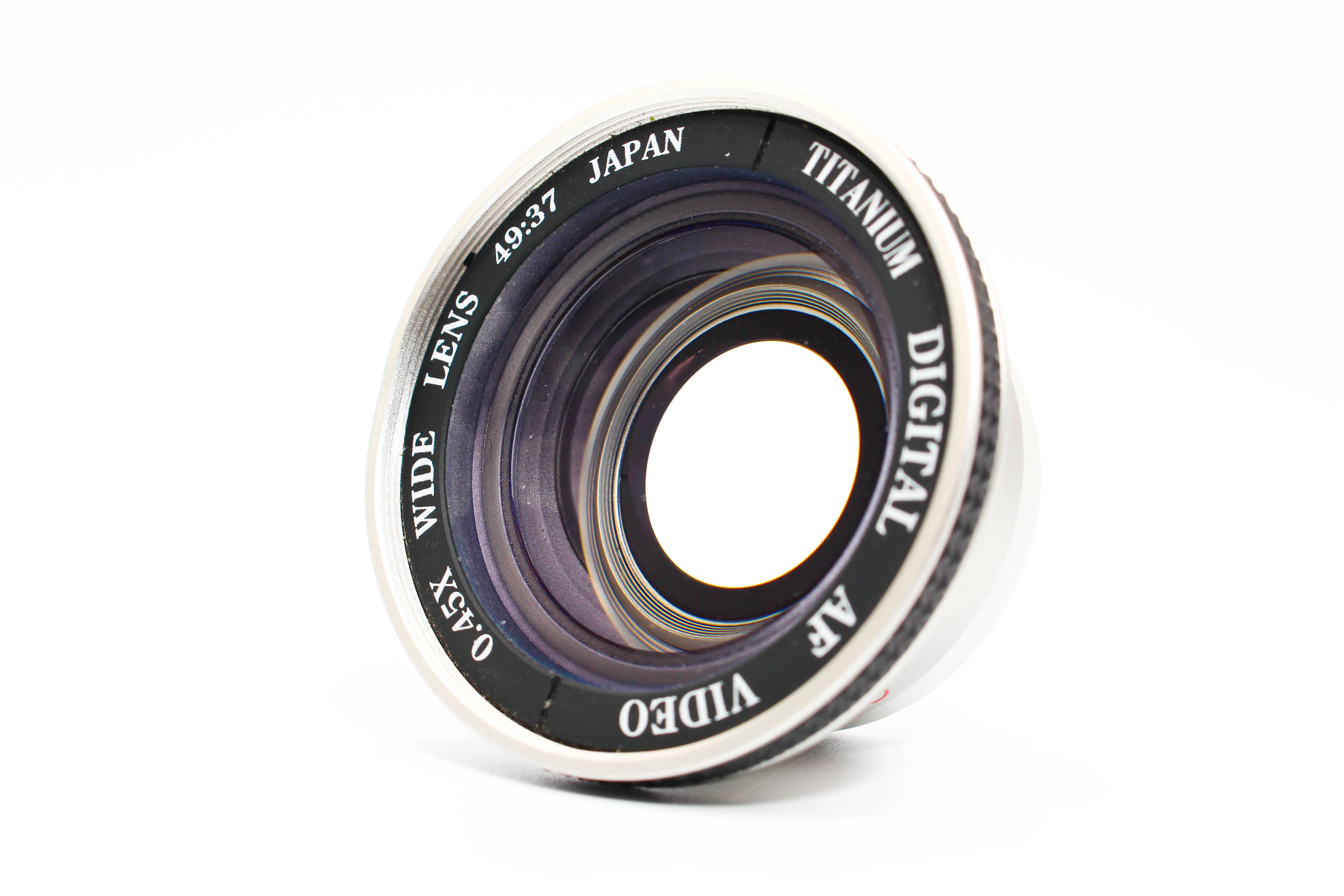 Titanium Digital AF Video 0.45x 37mm Wide Angle Lens For Camcorders - Tested Excellent