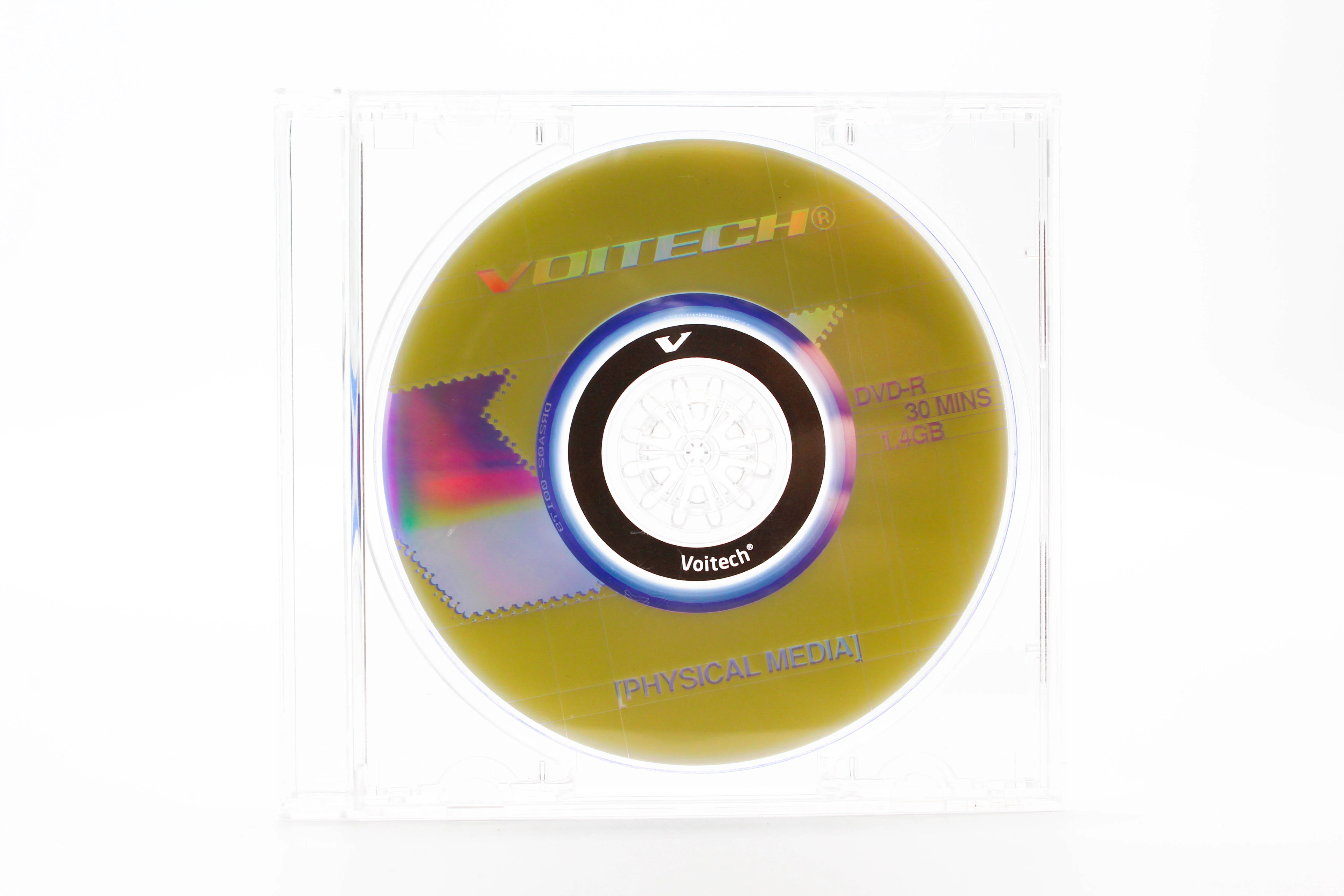 Voitech Mini DVD-R Rewritable Disk For Camcorder Camera 1.4GB 30 Mins - Brand New