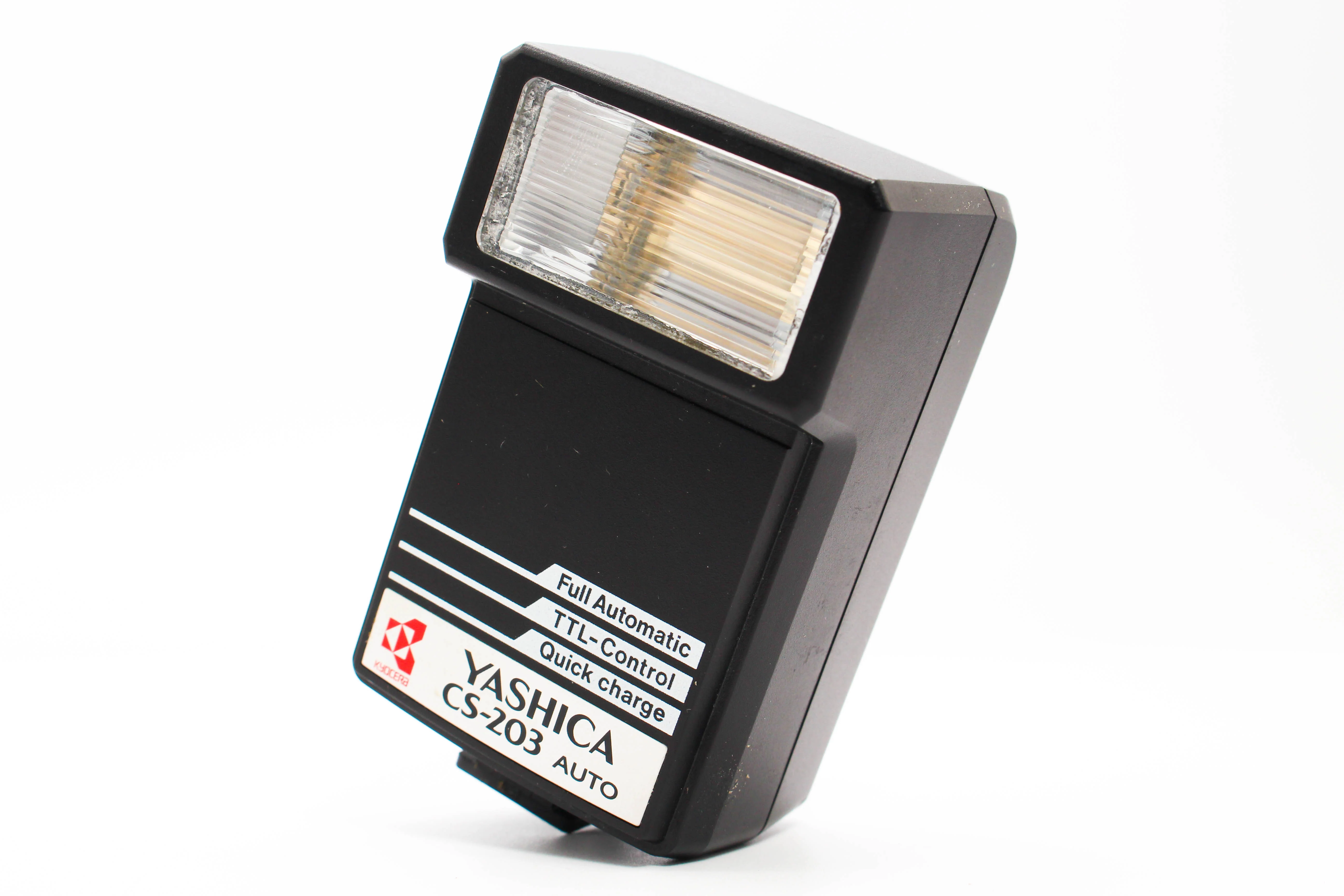 Yashica CS-203 Auto Electronic Flash For Vintage Film Photo Cameras - Tested Boxed